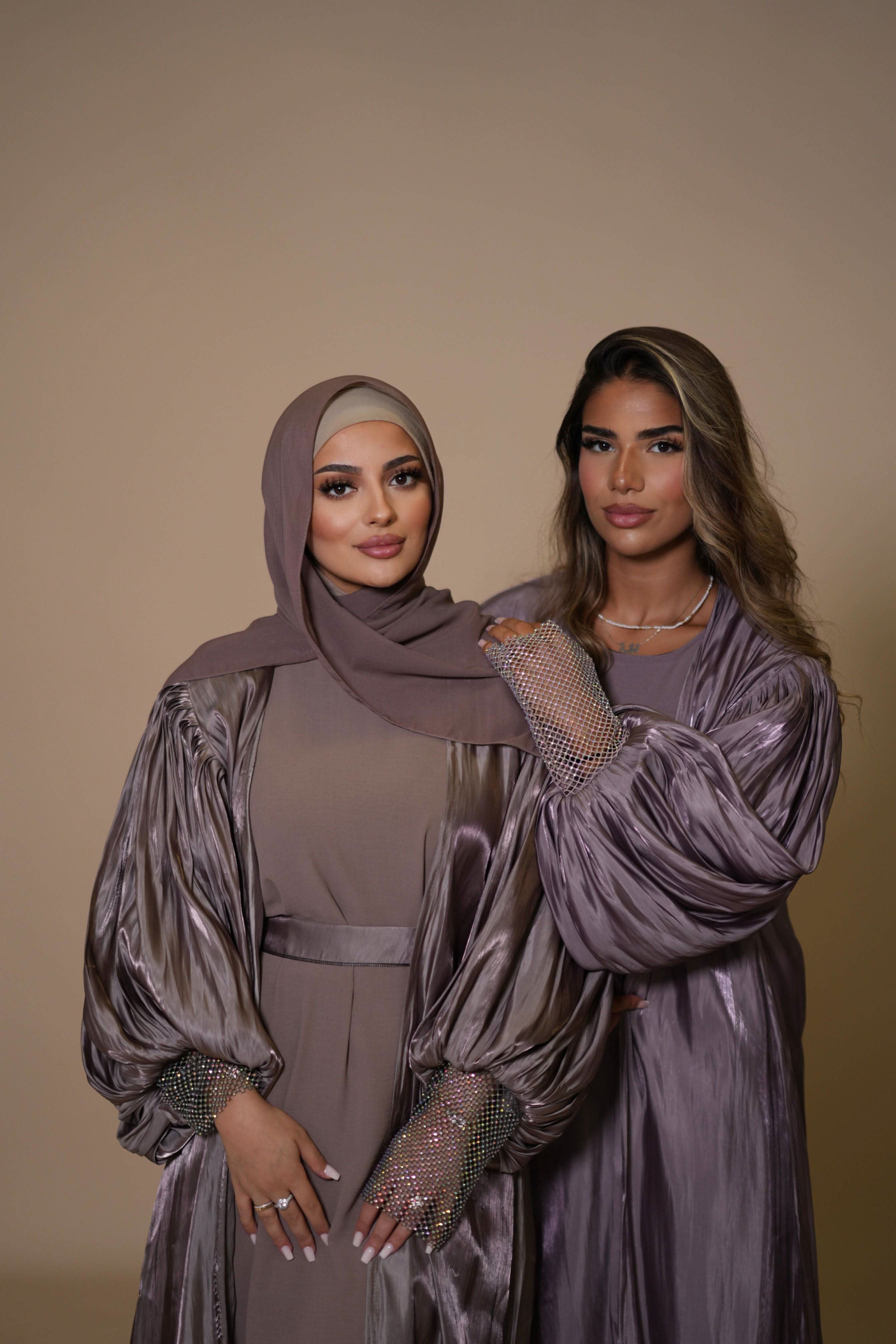 Dubai Abaya - mocca brown - Losyana.Shop