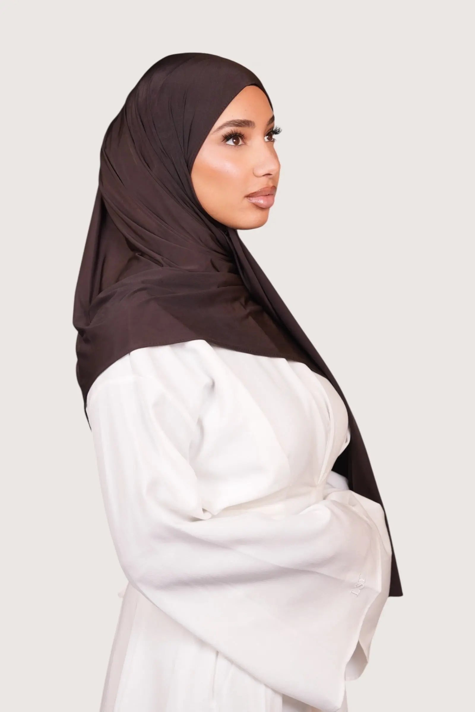 Liquid Jersey - Smokey chocolate - Losyana.Shop