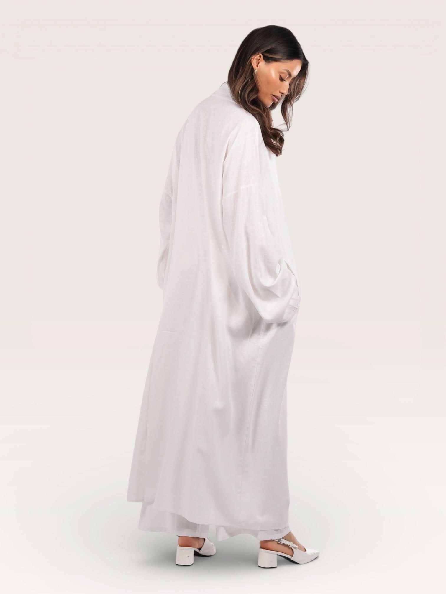 PARURE DE LINGE PALMA - BLANC