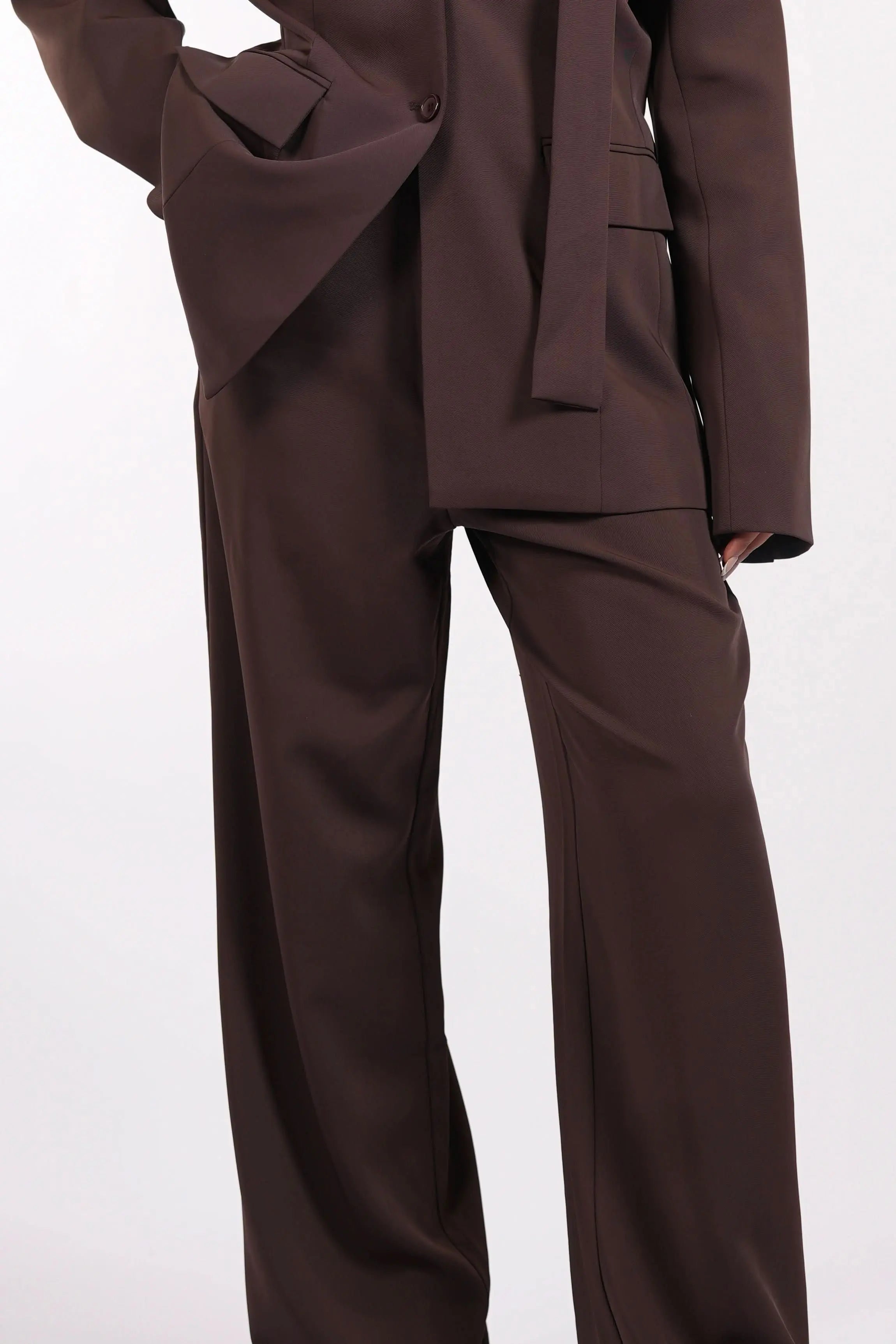 the palais pants - espresso Losyana.Shop