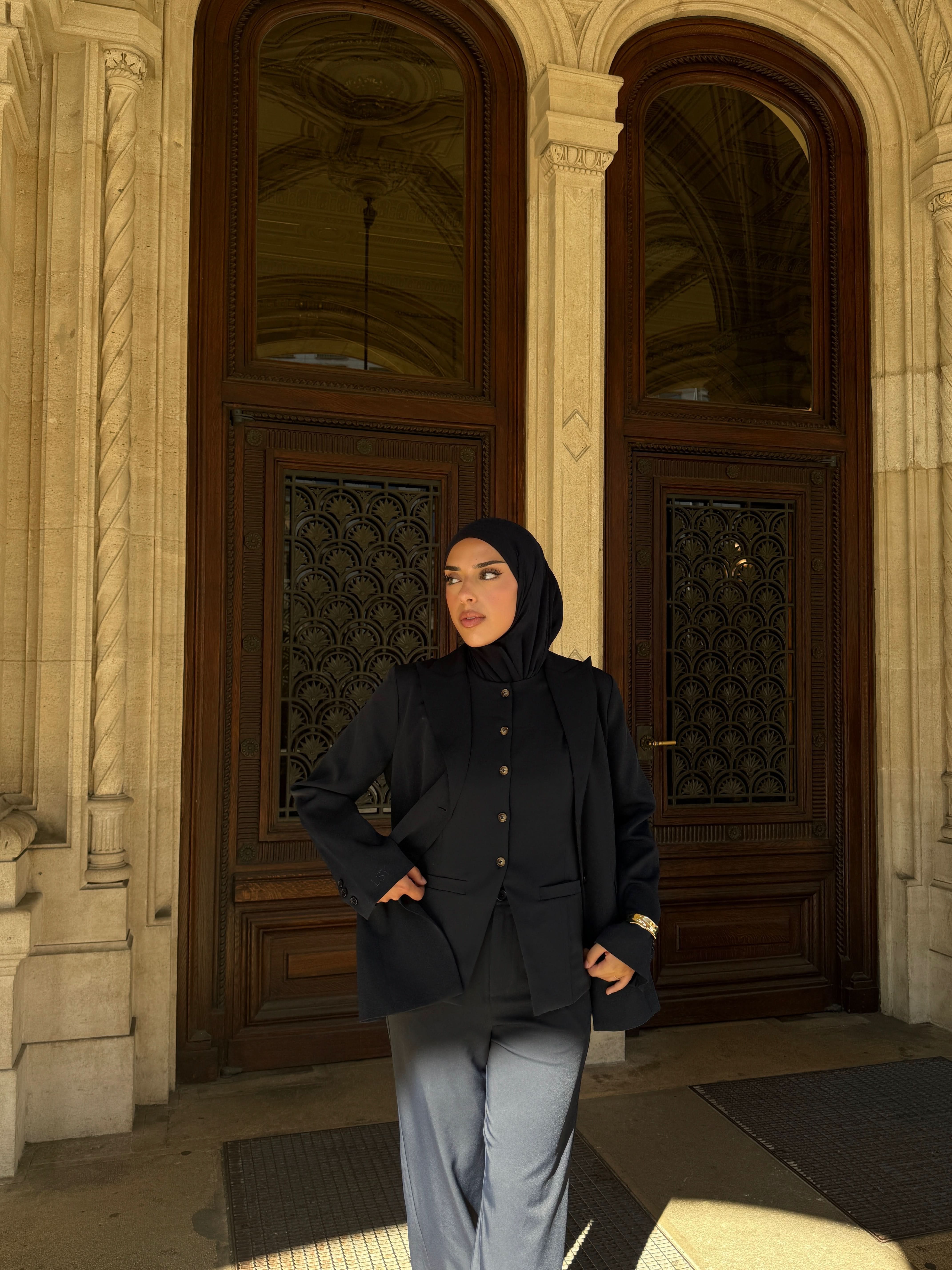 the palais pants - navy - Losyana.Shop