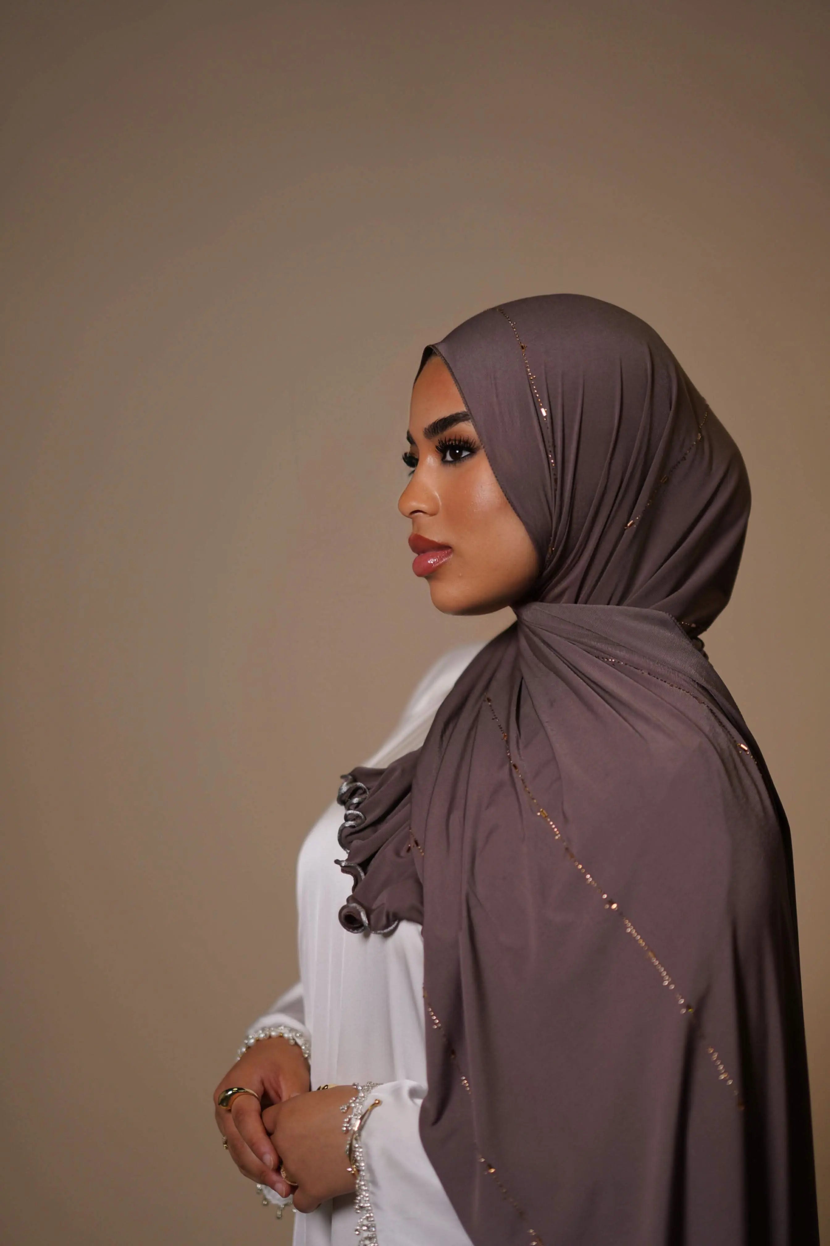 Diamond Premium Jersey - mocca brown - Losyana.Shop