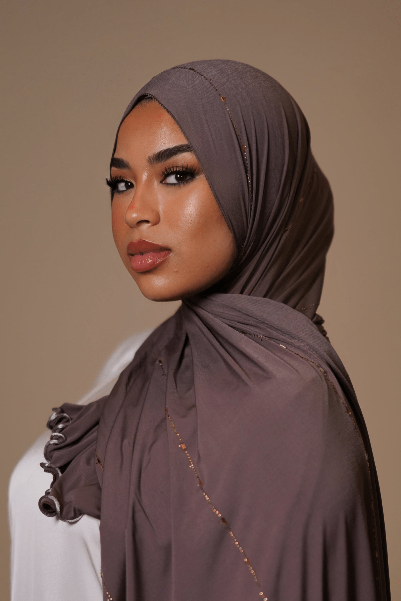 Diamond Premium Jersey - mocca brown - Losyana.Shop