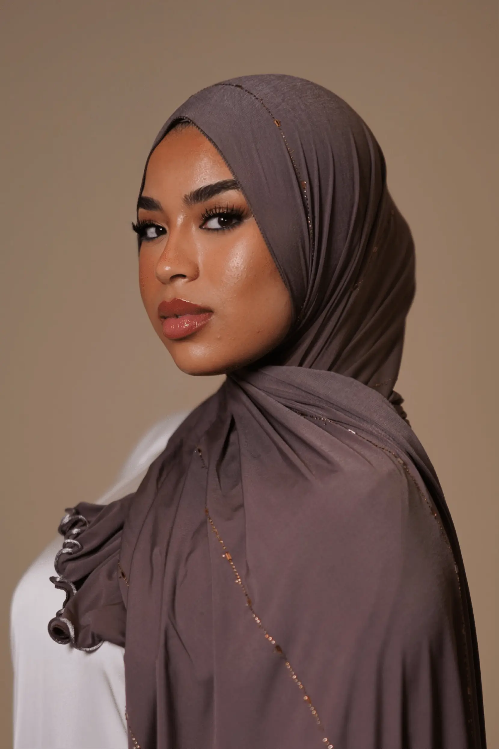 Diamond Premium Jersey - mocca brown - Losyana.Shop