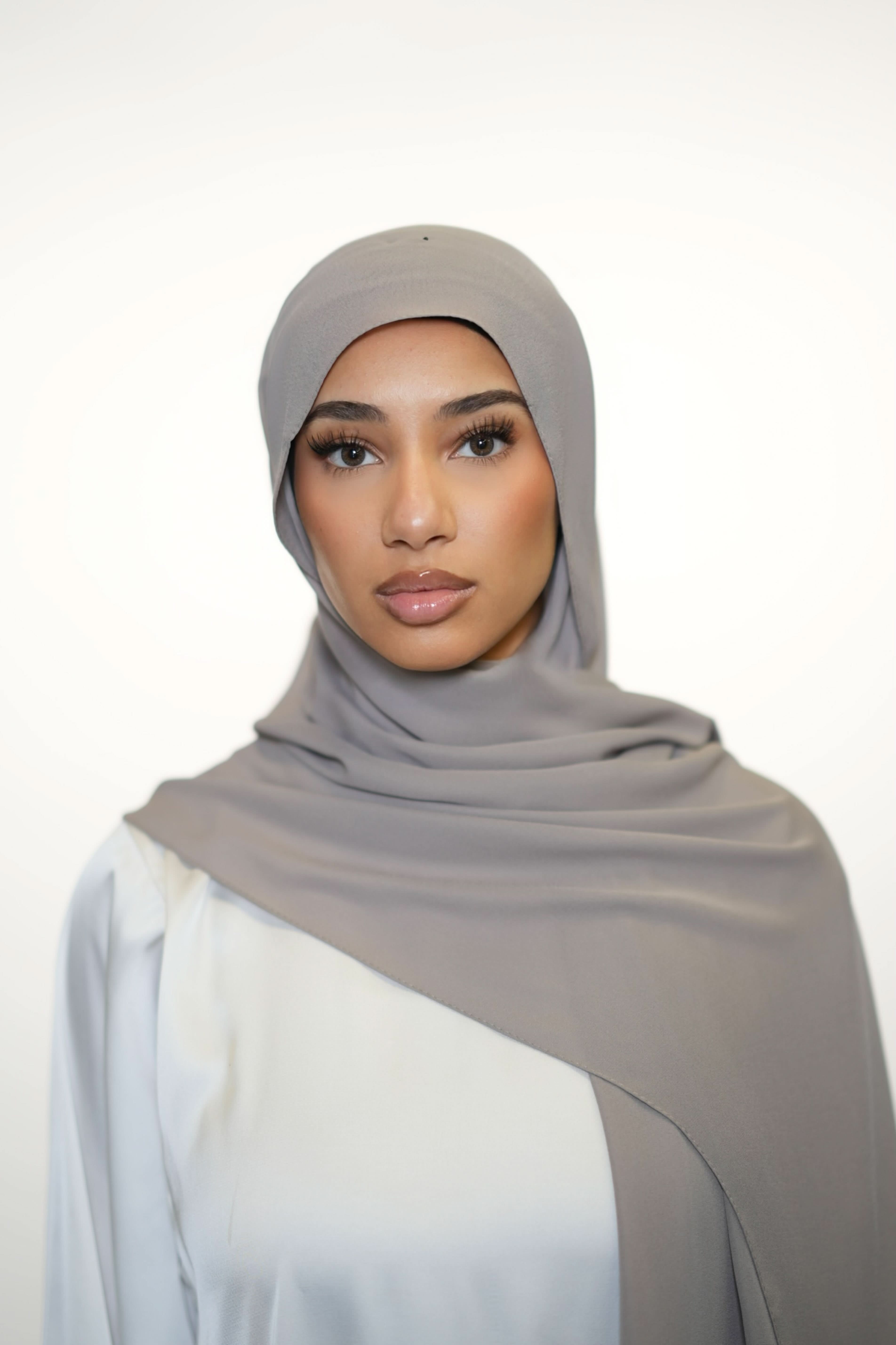 Crepe - light grey - Losyana.Shop