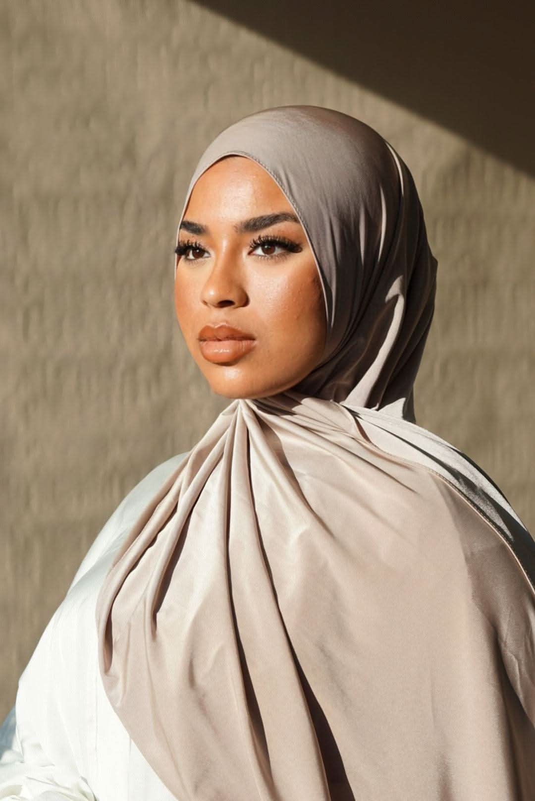 Satin Premium Jersey - creme beige - Losyana.Shop