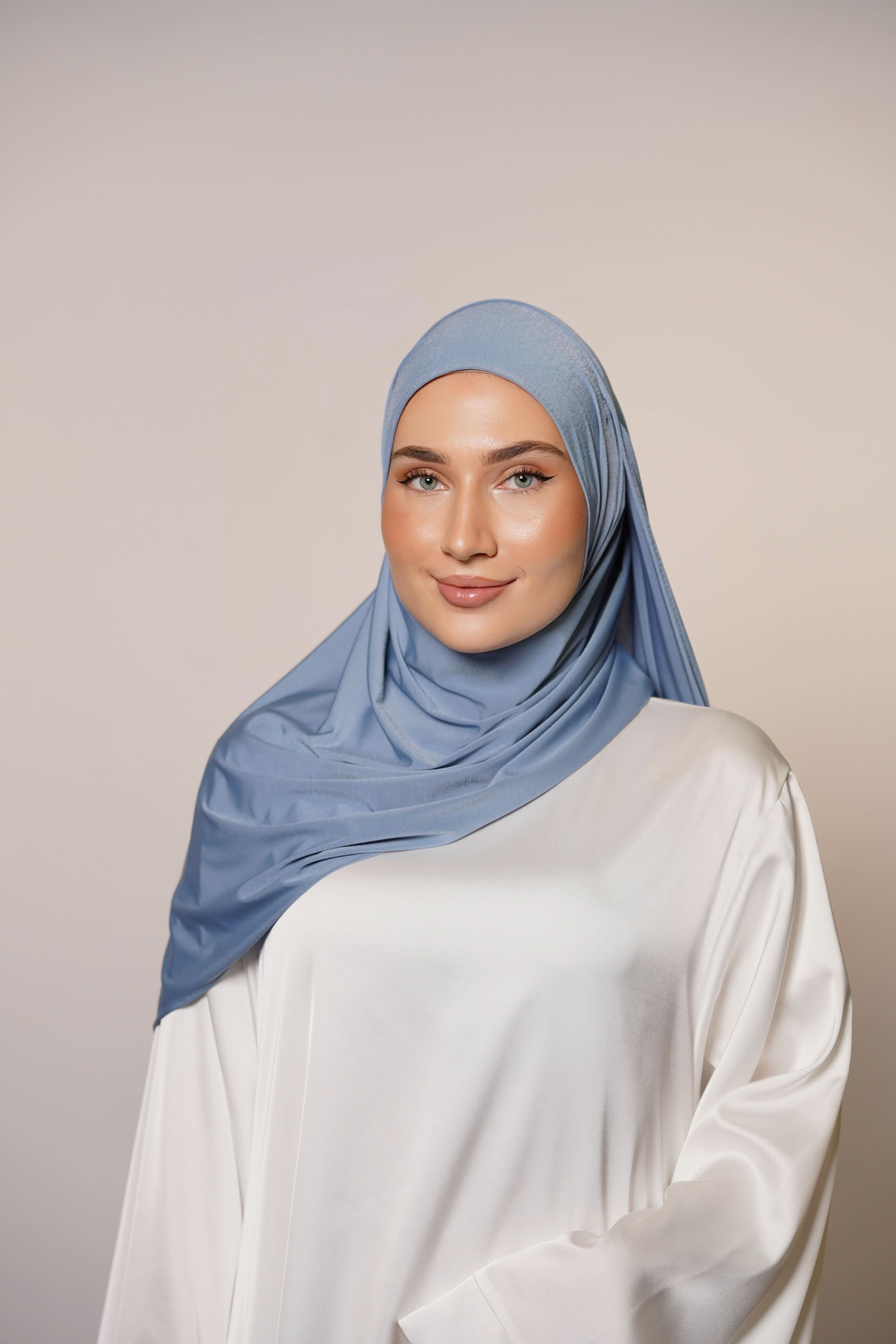 Satin Premium Jersey - ocean - Losyana.Shop