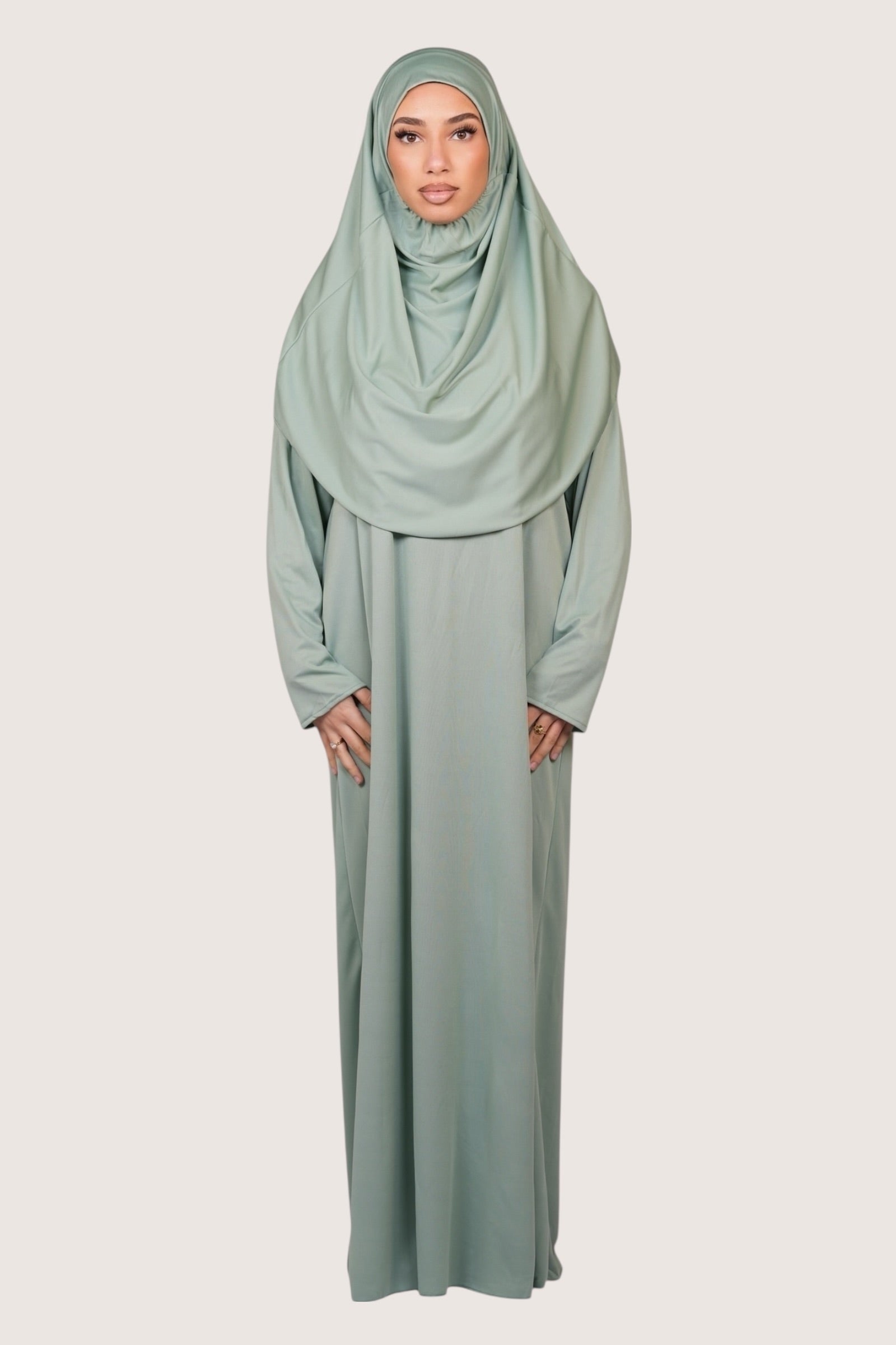 prayer dress jersey - mint