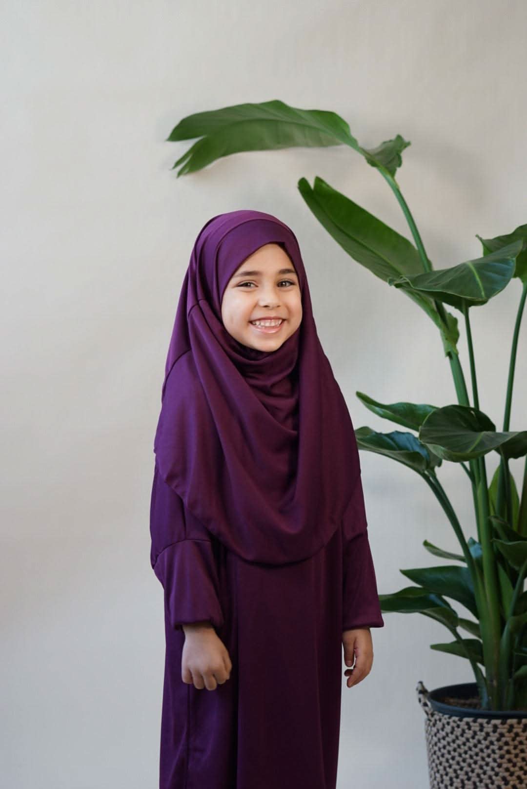 Kinder Gebetskleidung Jersey - Purple - Losyana.Shop