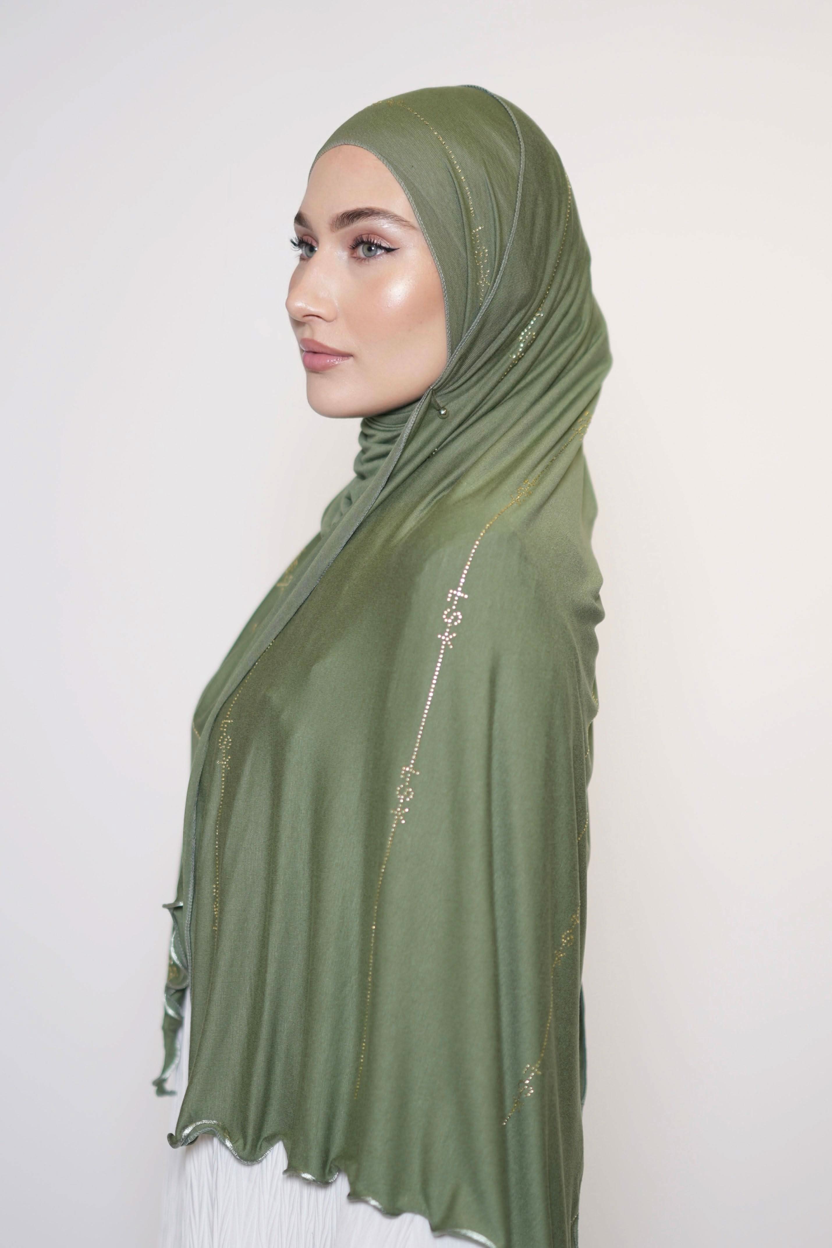LSY Diamond Jersey - olive - Losyana.Shop