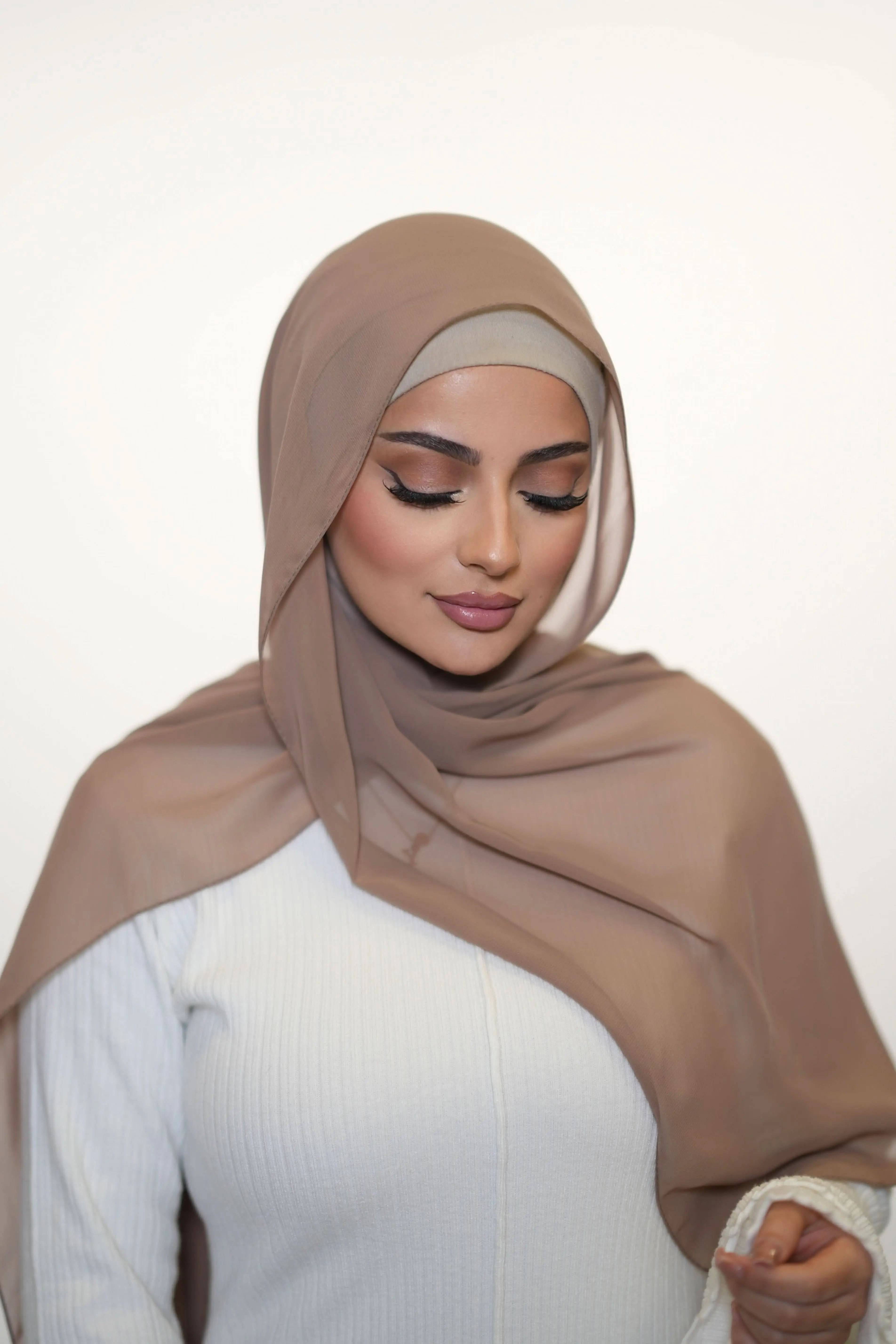 Chiffon - Light Brown - Losyana.Shop