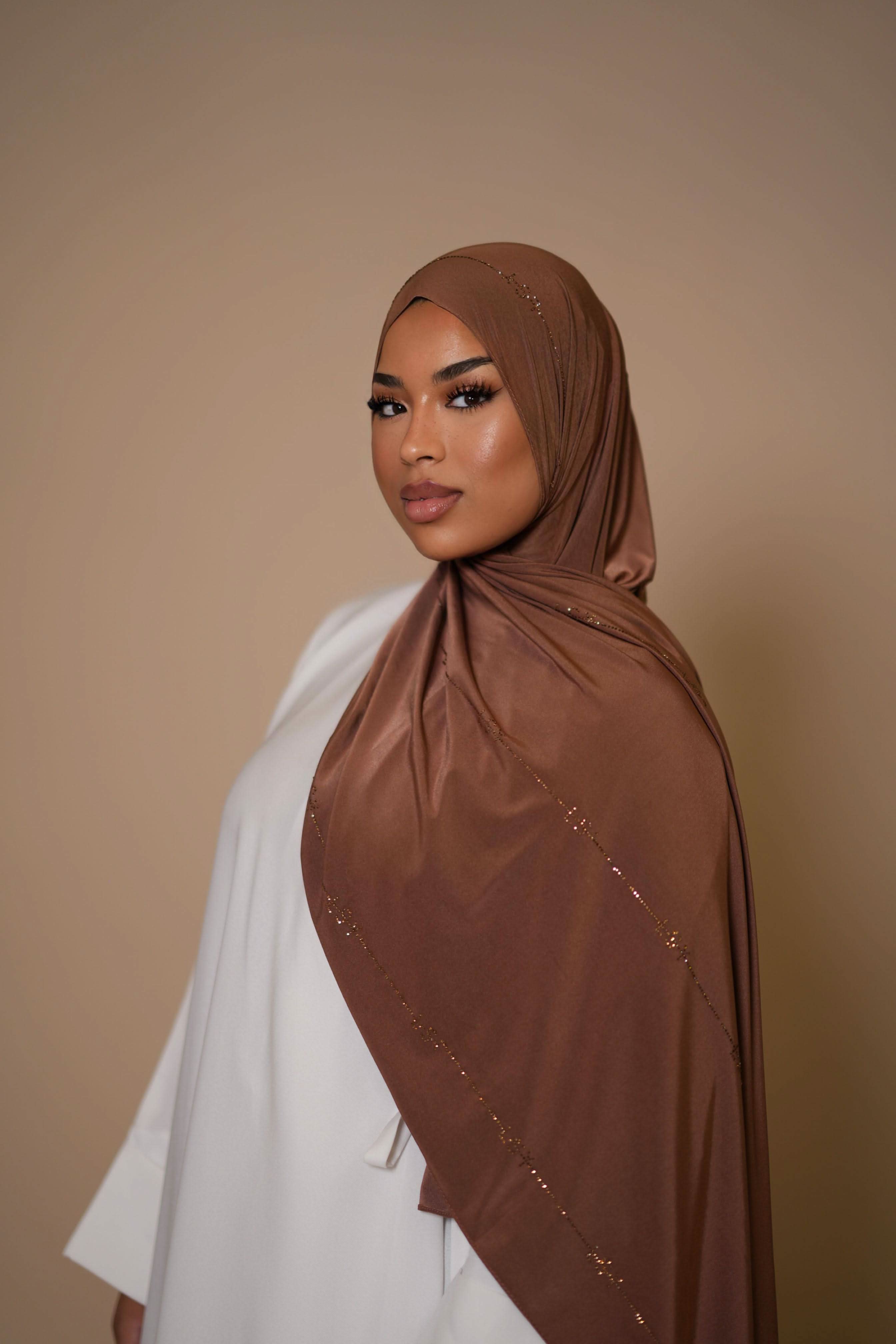 LSY Satin Premium Jersey -roasted caramel - Losyana.Shop