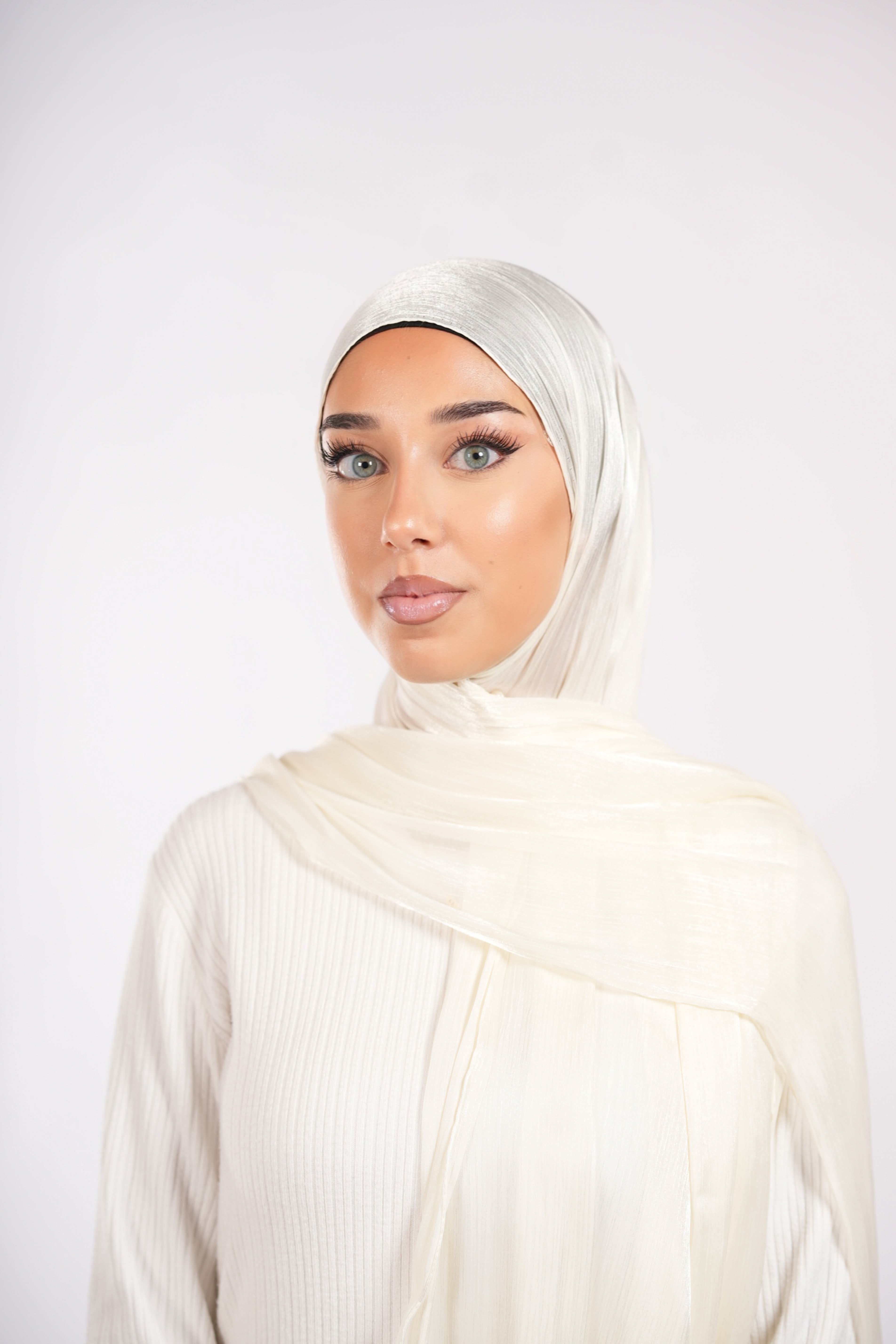 Organza Hijab - Vanilla - Losyana.Shop