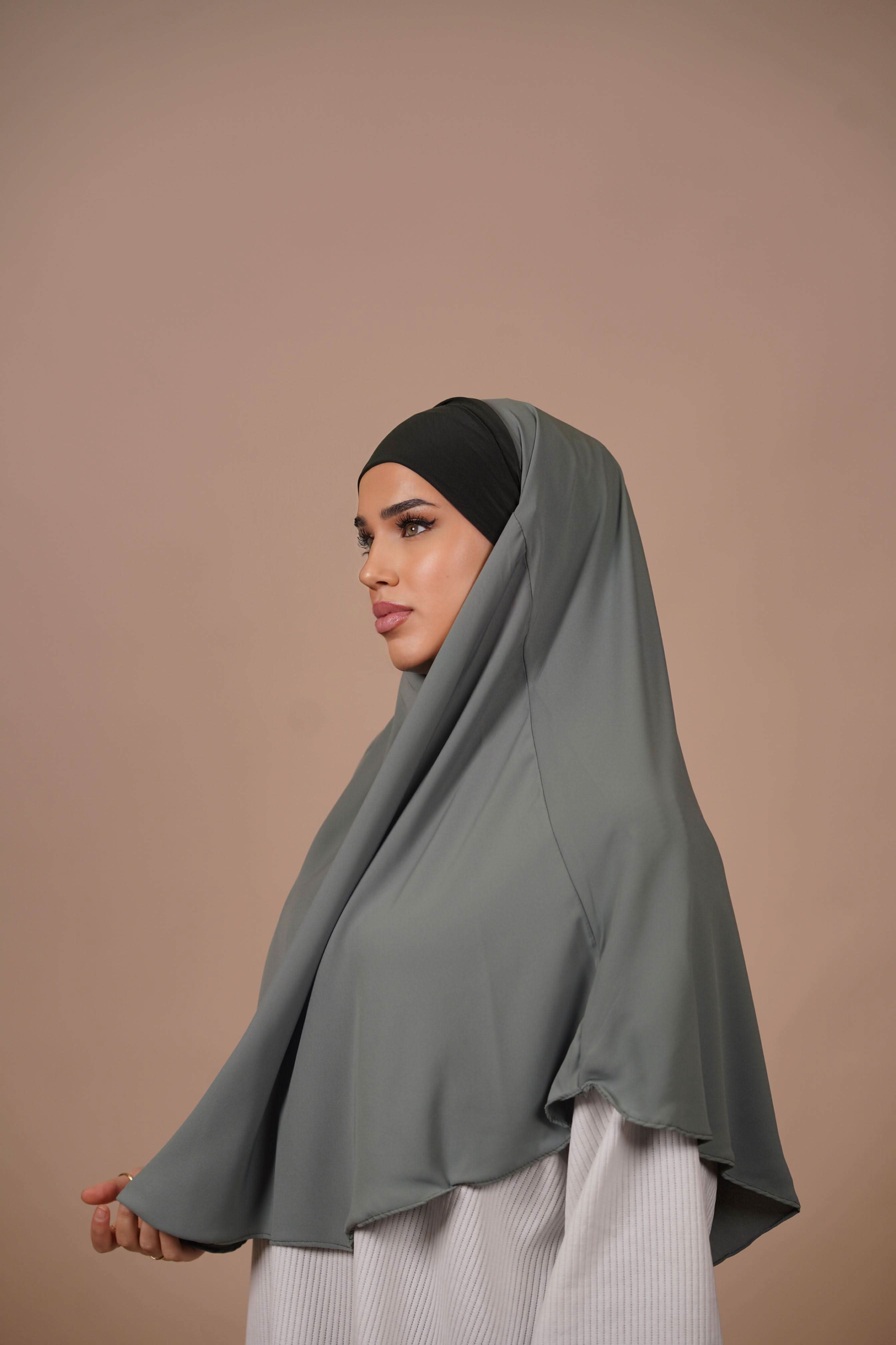Short Khimar - forest - Losyana.Shop