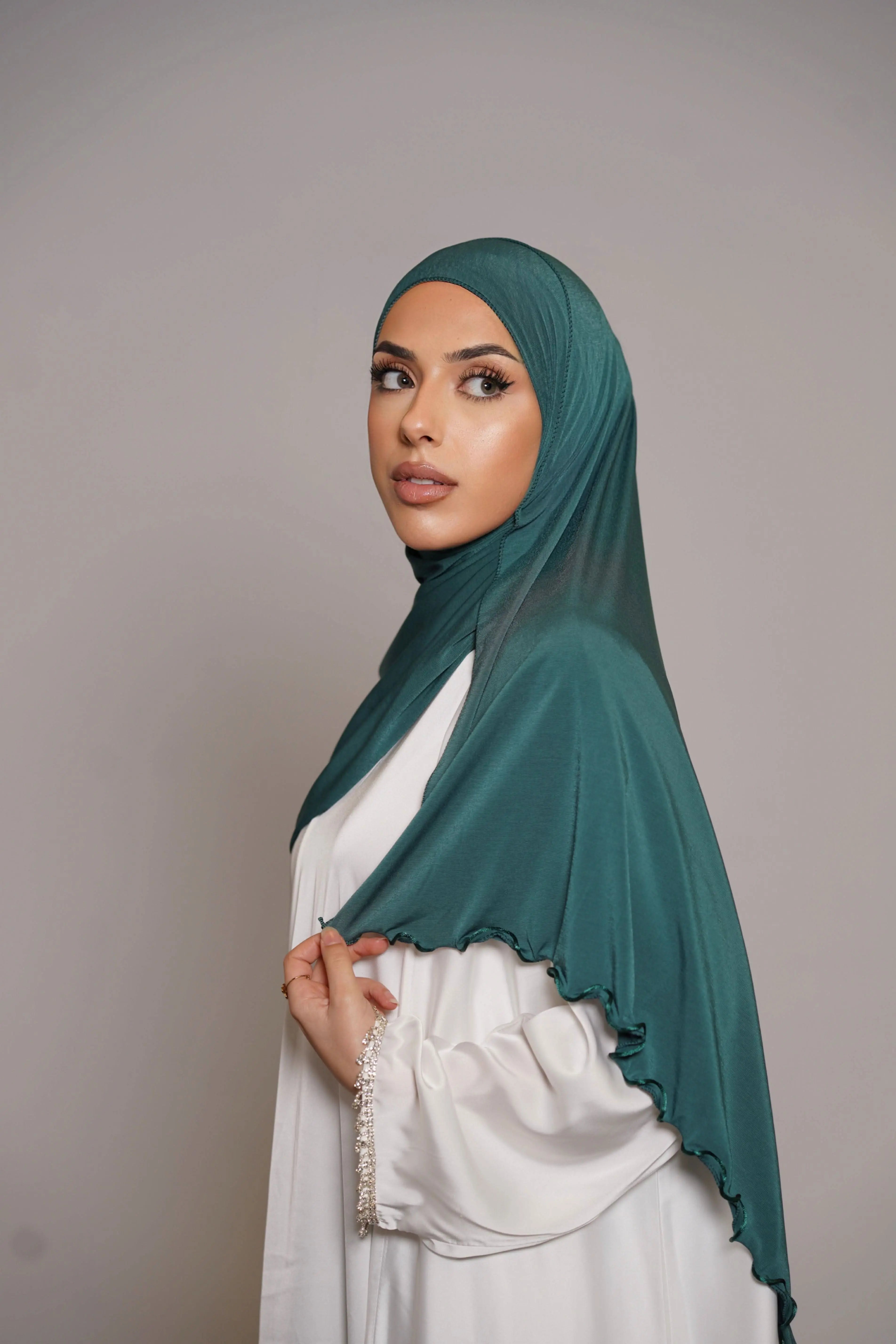 Premium Jersey Line - royal green - Losyana.Shop