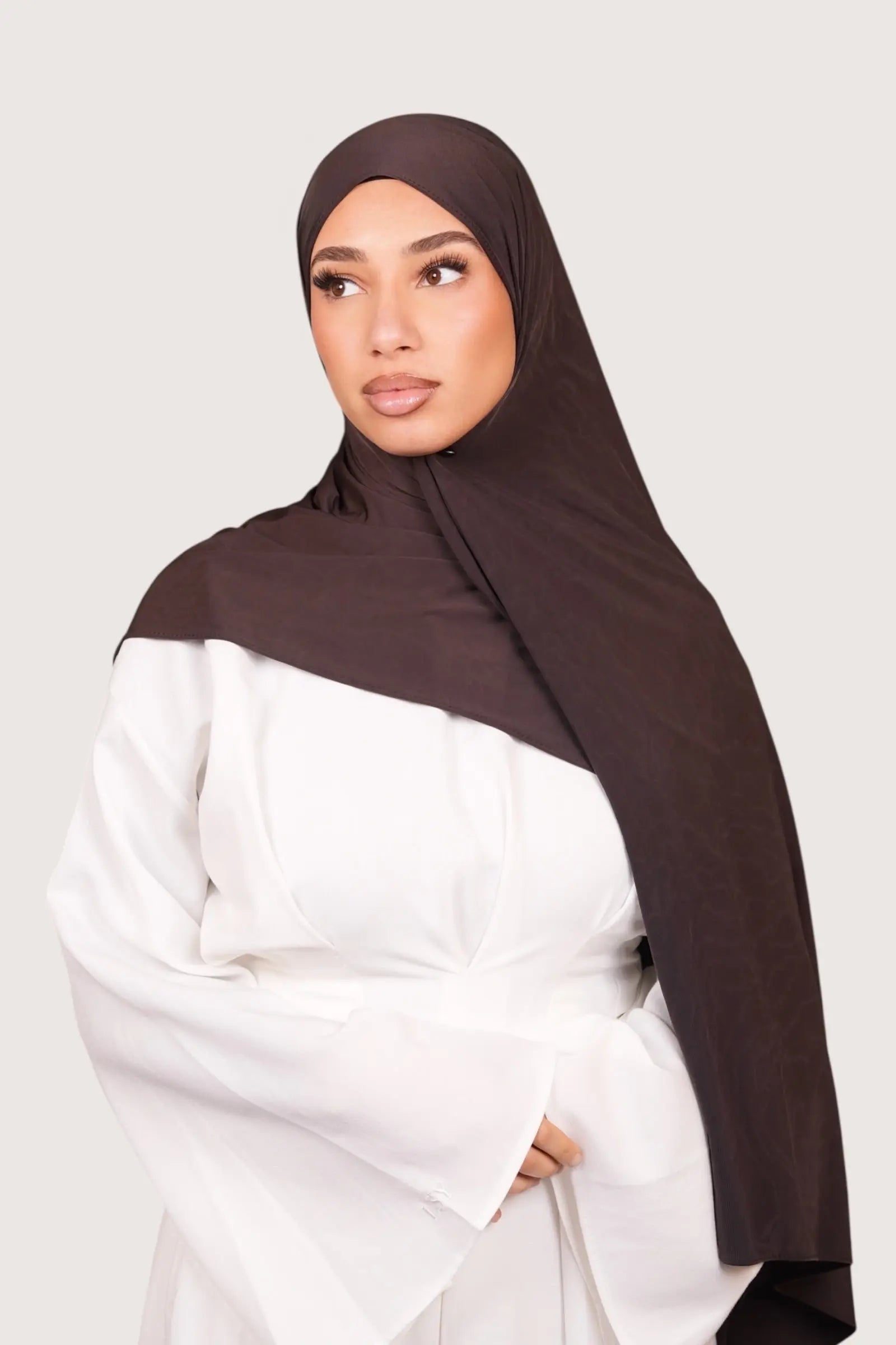 Liquid Jersey - Smokey chocolate - Losyana.Shop