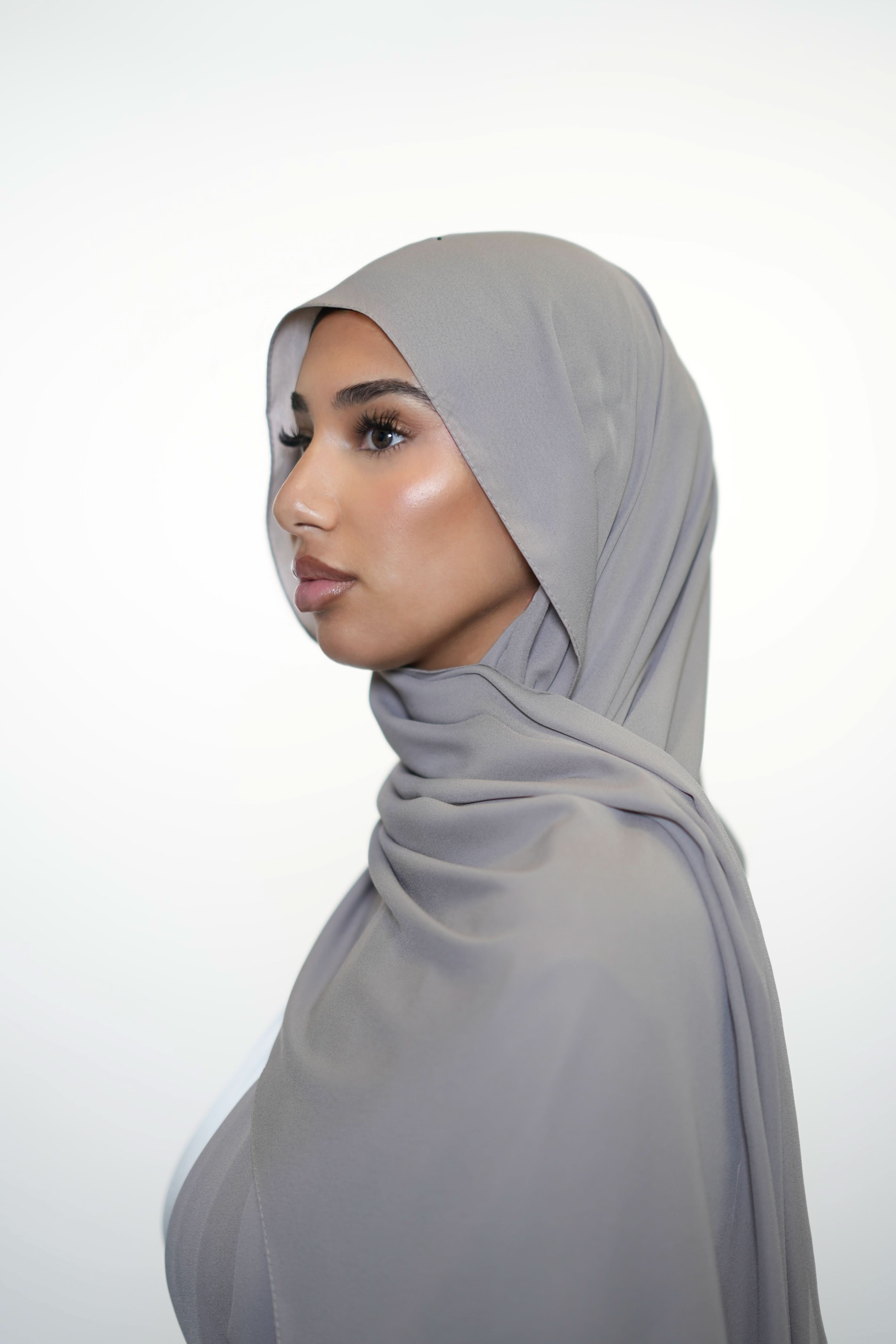 Crepe - light grey - Losyana.Shop