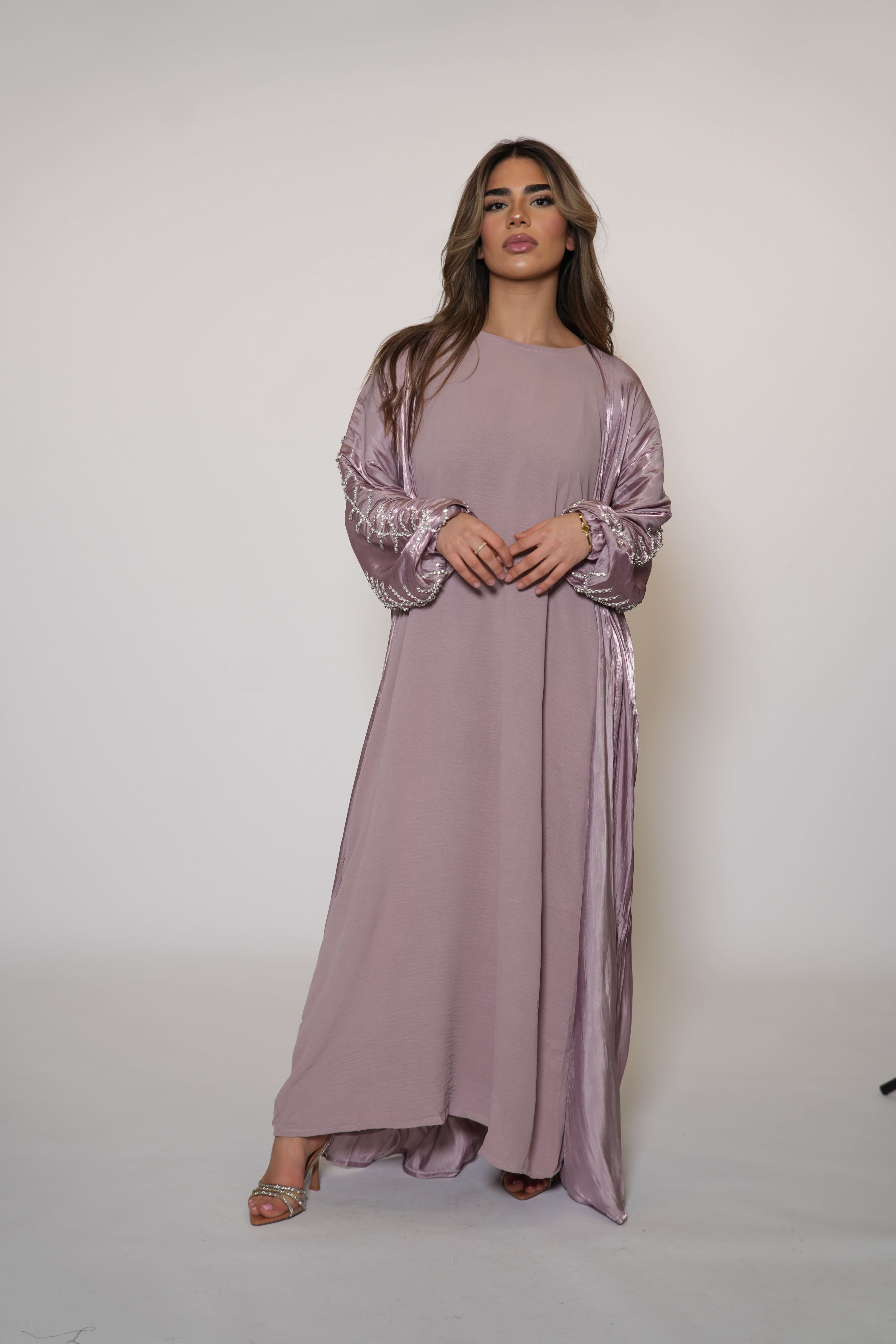 Pearl Abaya - tulip - Losyana.Shop