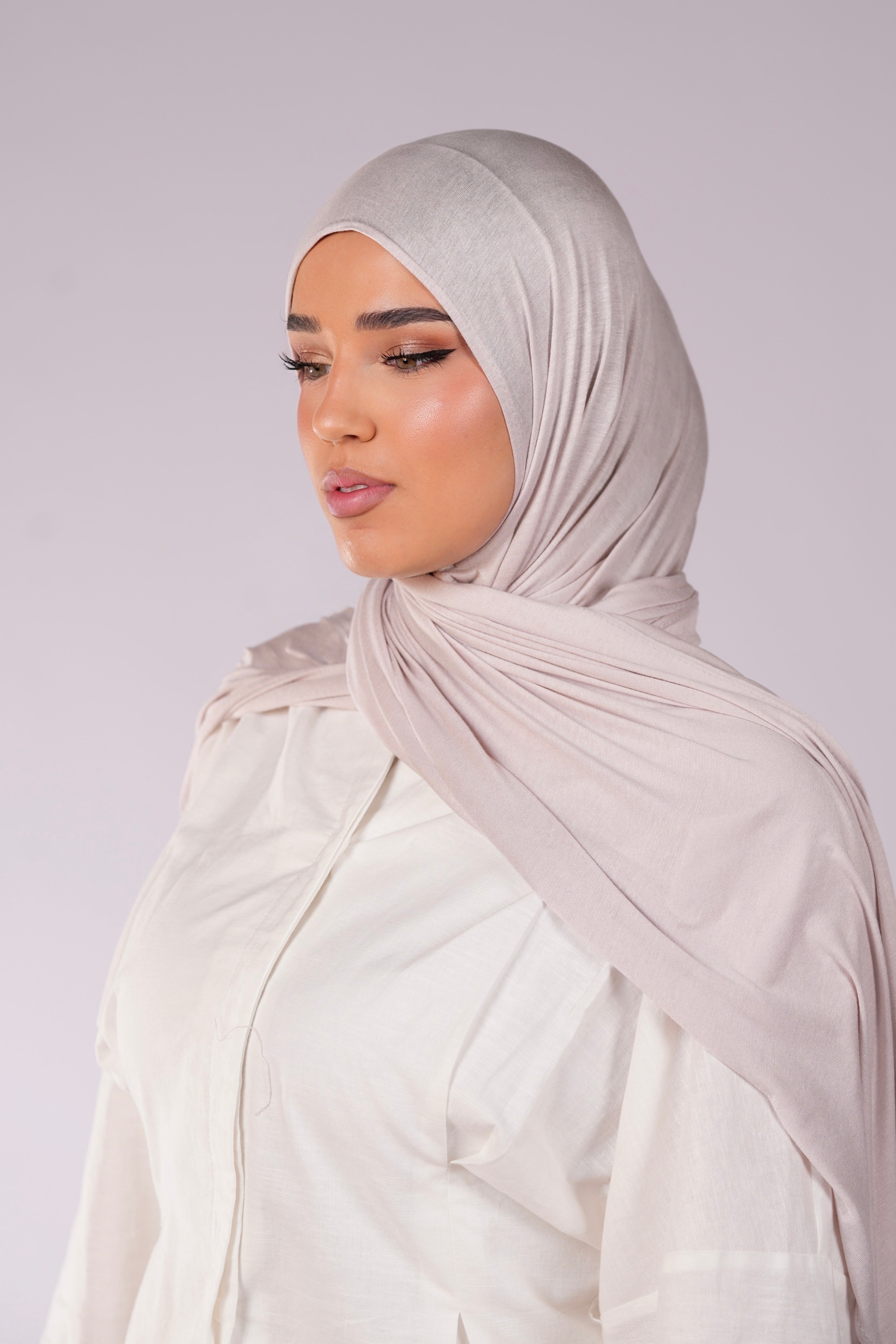 Bamboo jersey - linen