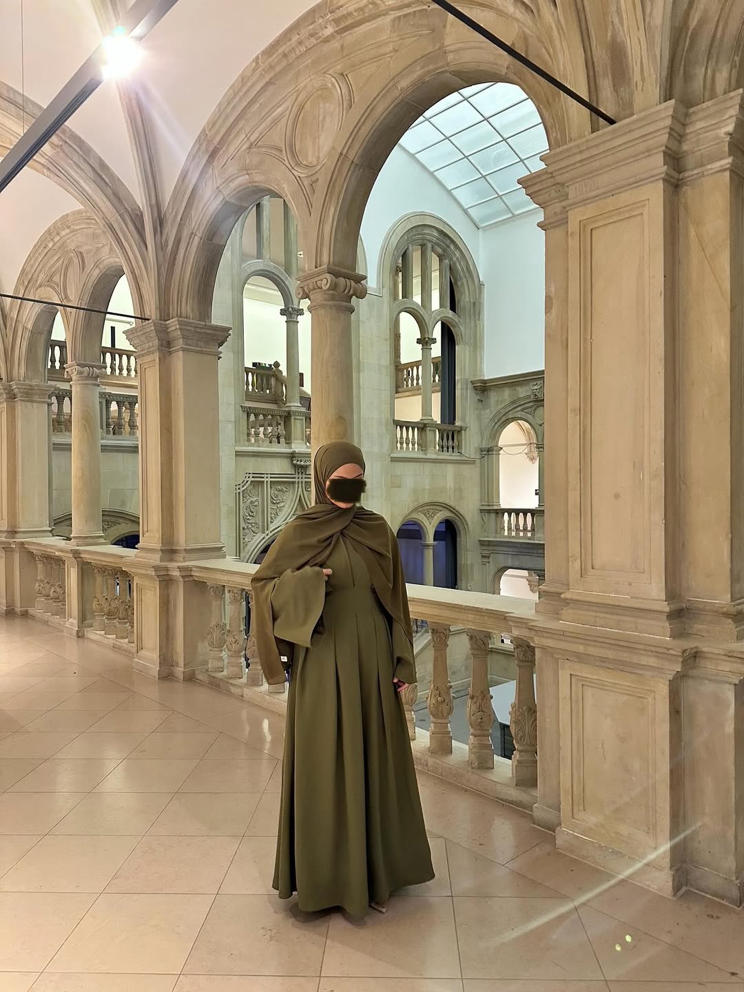 the corset dress - olive