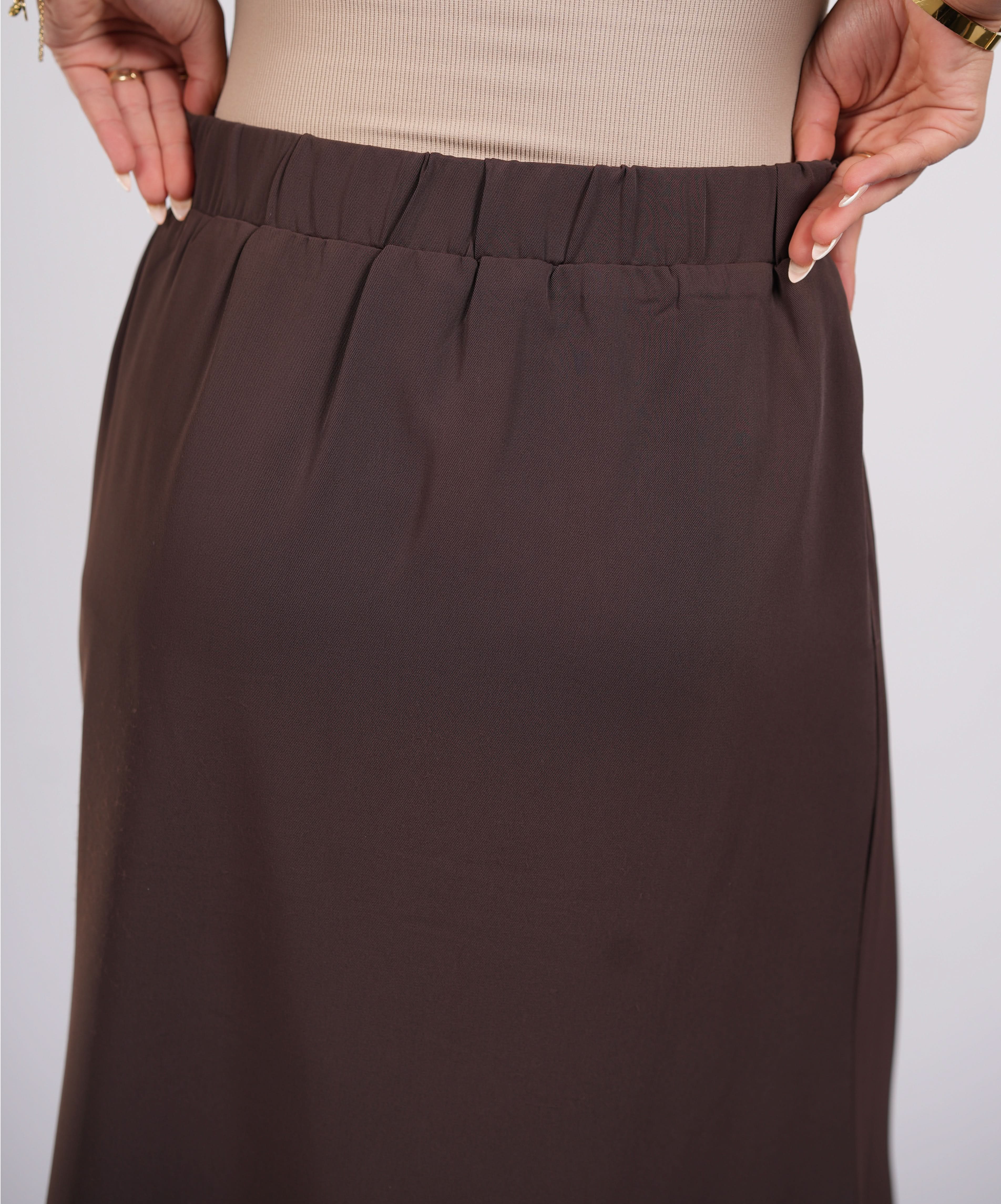 old vienna skirt - espresso - Losyana.Shop