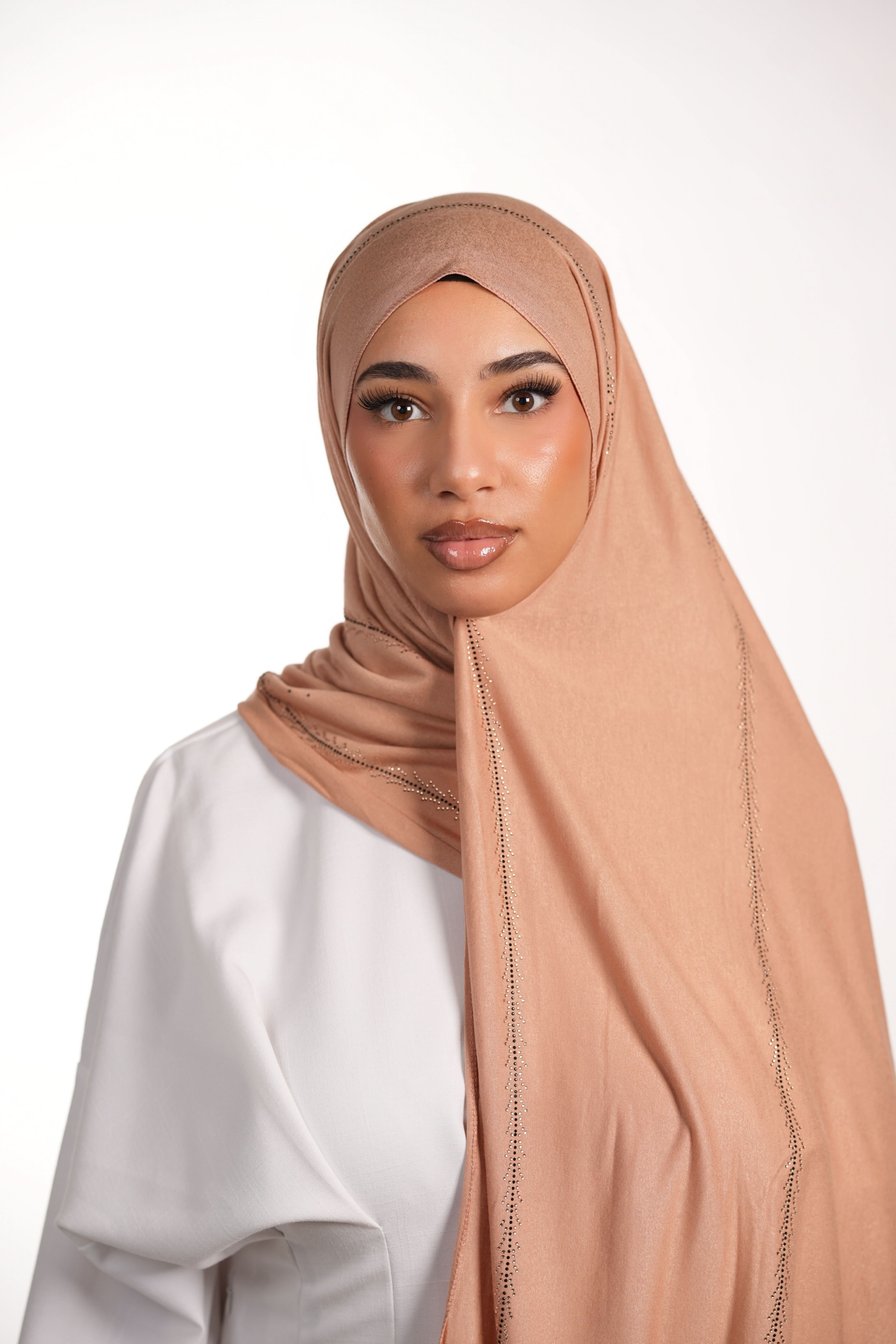 Diamond Jersey 1 - peach - Losyana.Shop