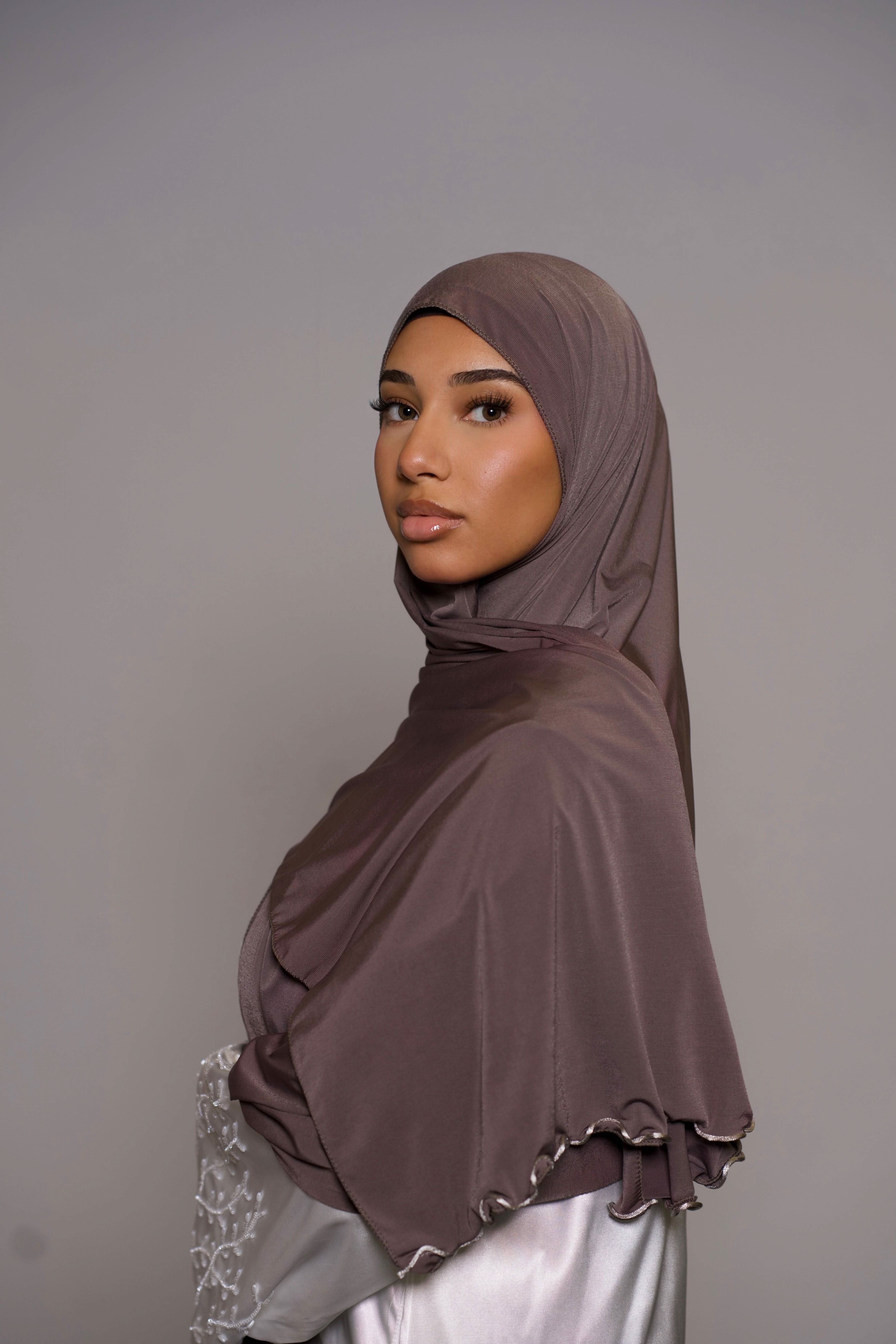 Premium Jersey Line - mocca brown - Losyana.Shop