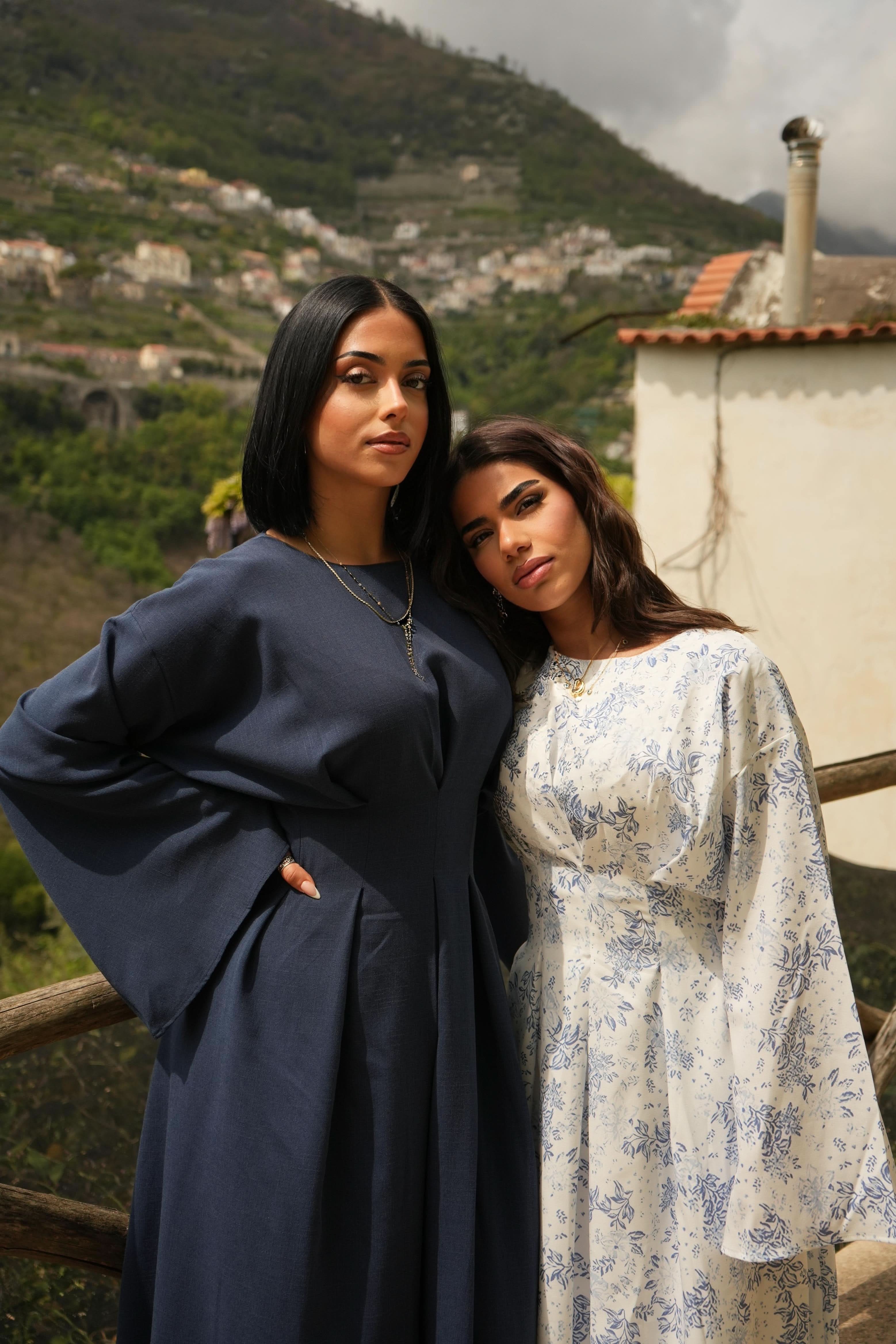 LA BALLEZA CORSET DRESS - NAVY - Losyana.Shop