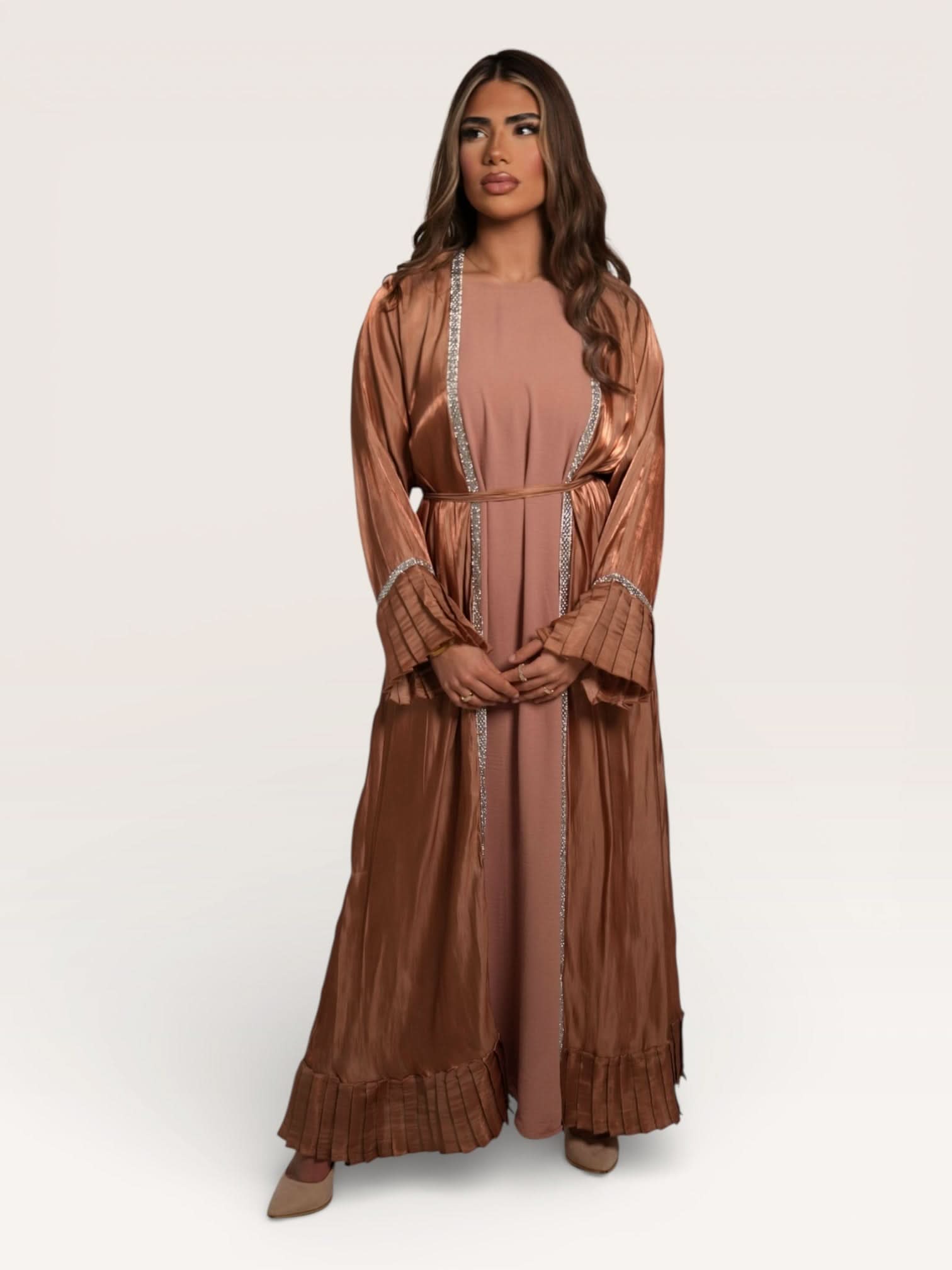 Emirate Abaya - caramel