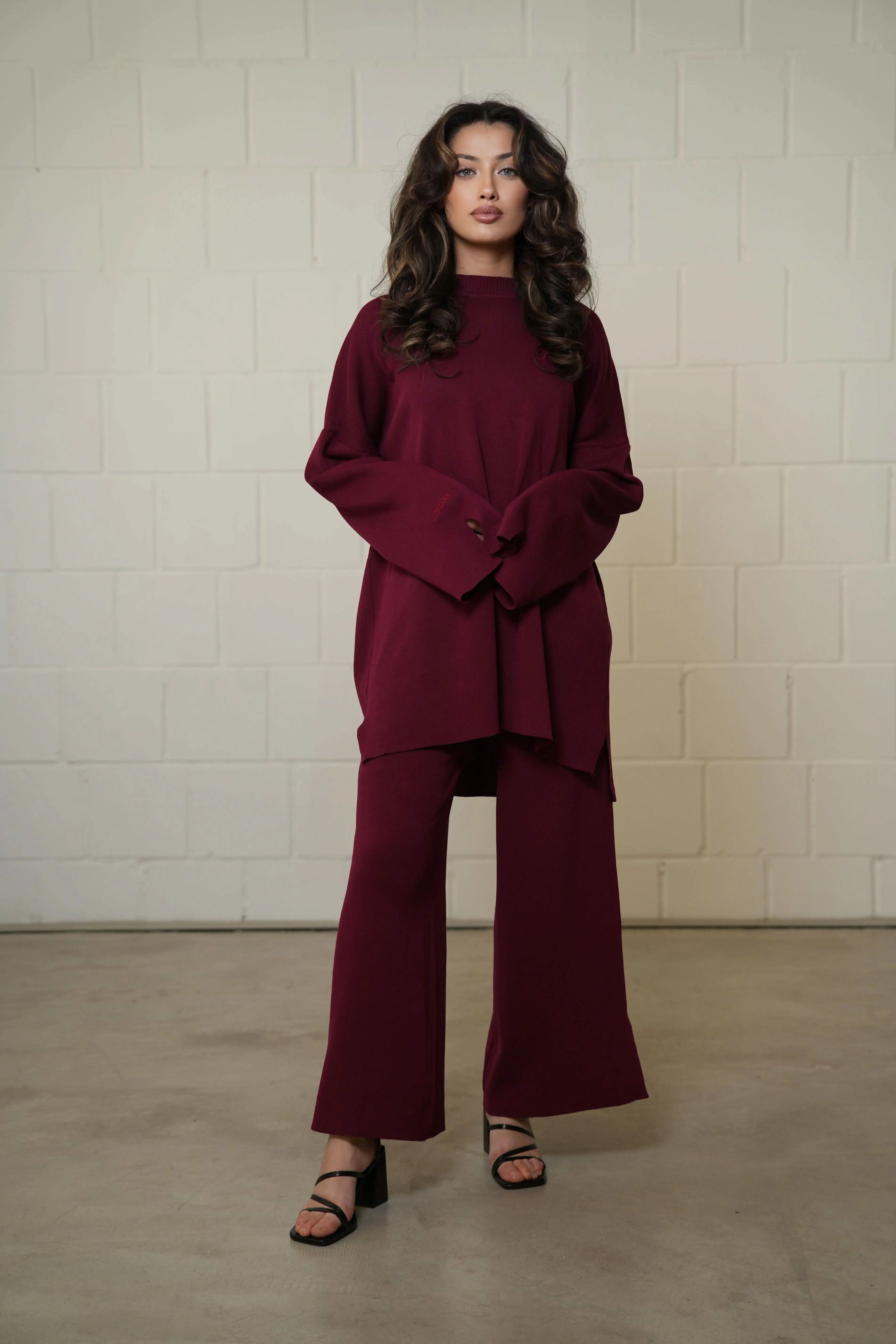 Signature Cotton Set - Bordeaux - Losyana.Shop