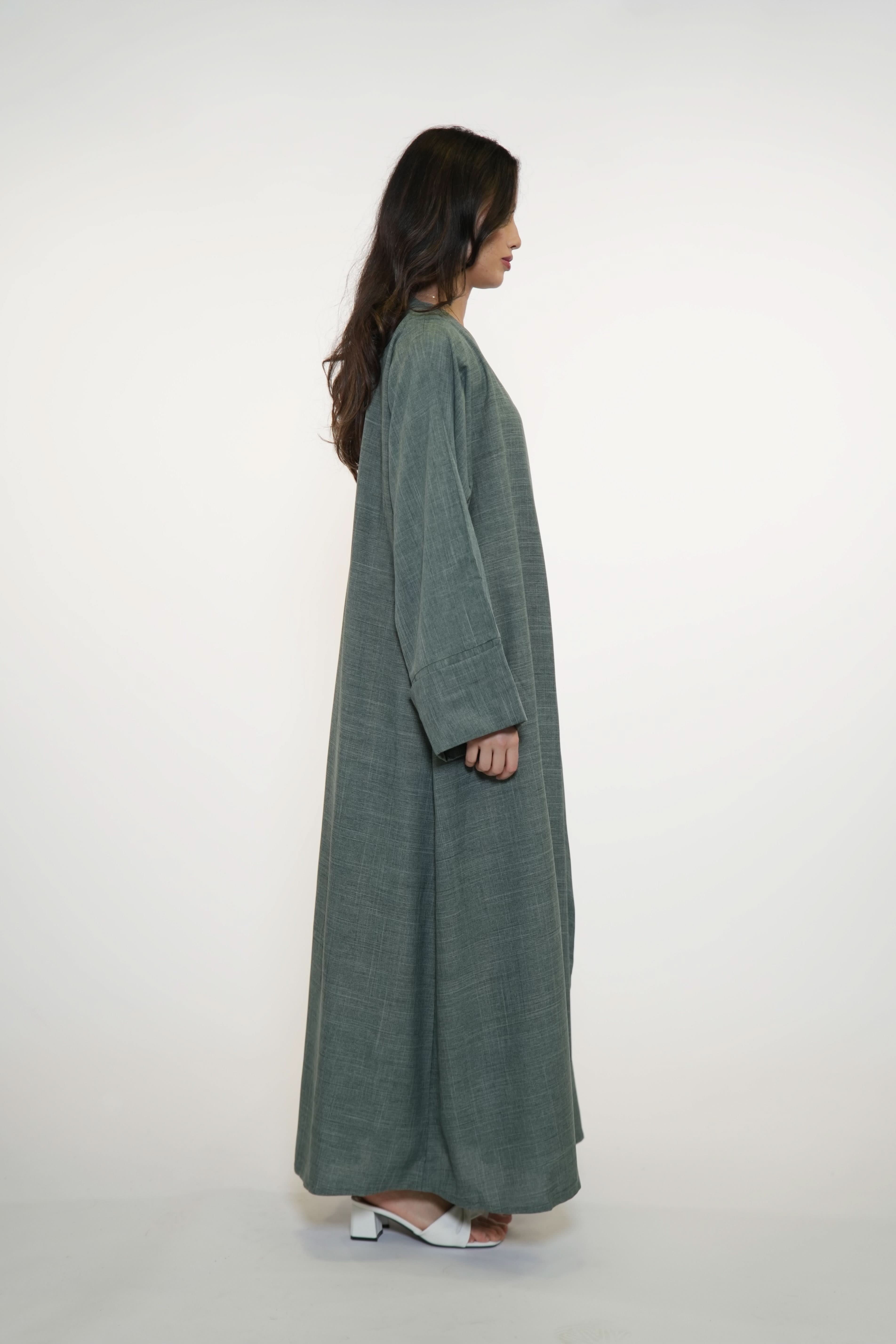 WICKEL ABAYA - OLIVE - Losyana.Shop