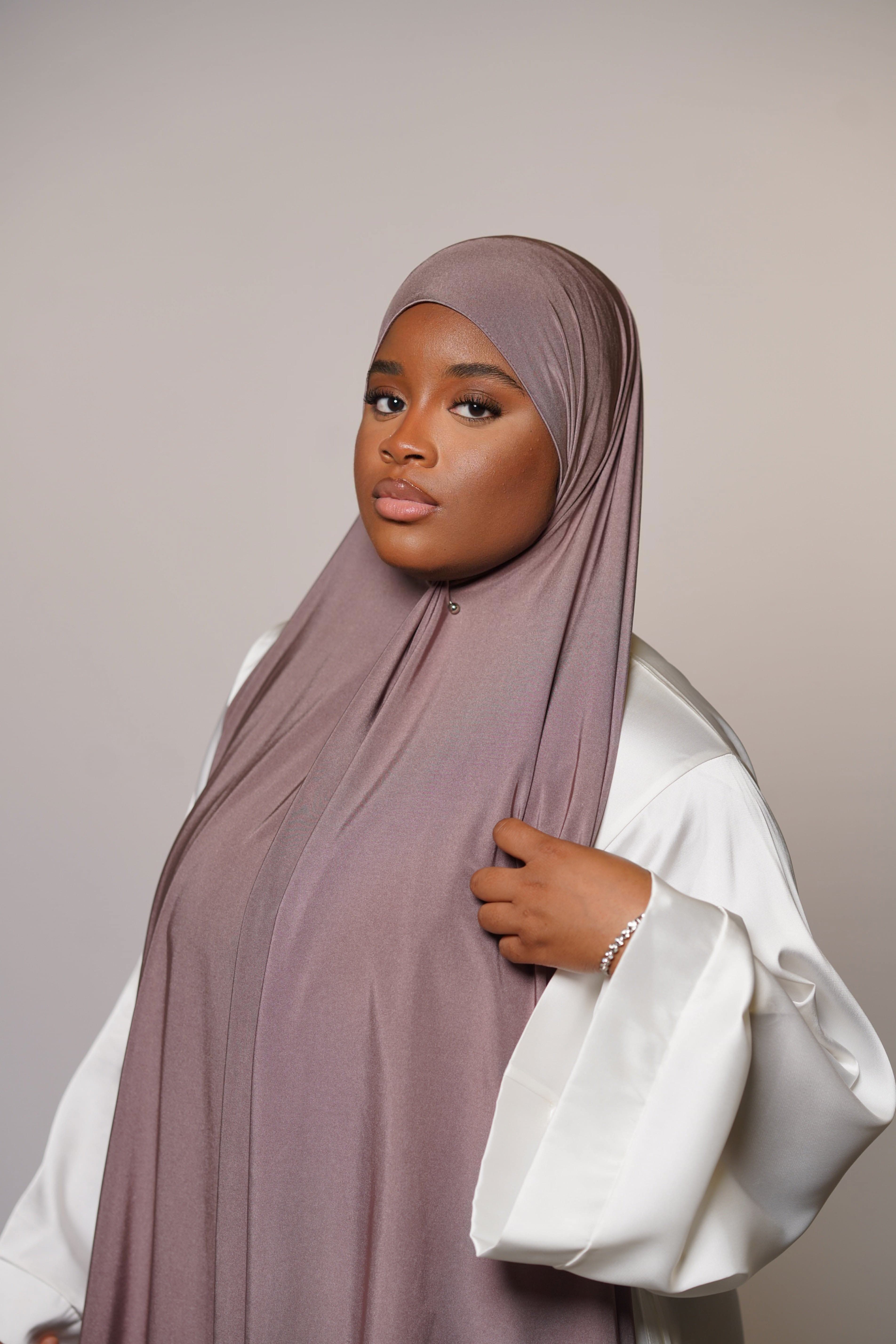 Satin Premium Jersey - mauve - Losyana.Shop