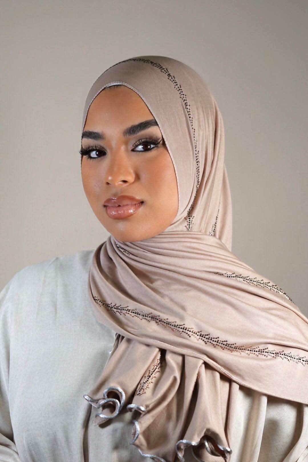 Diamond jersey 1 - taupe - Losyana.Shop