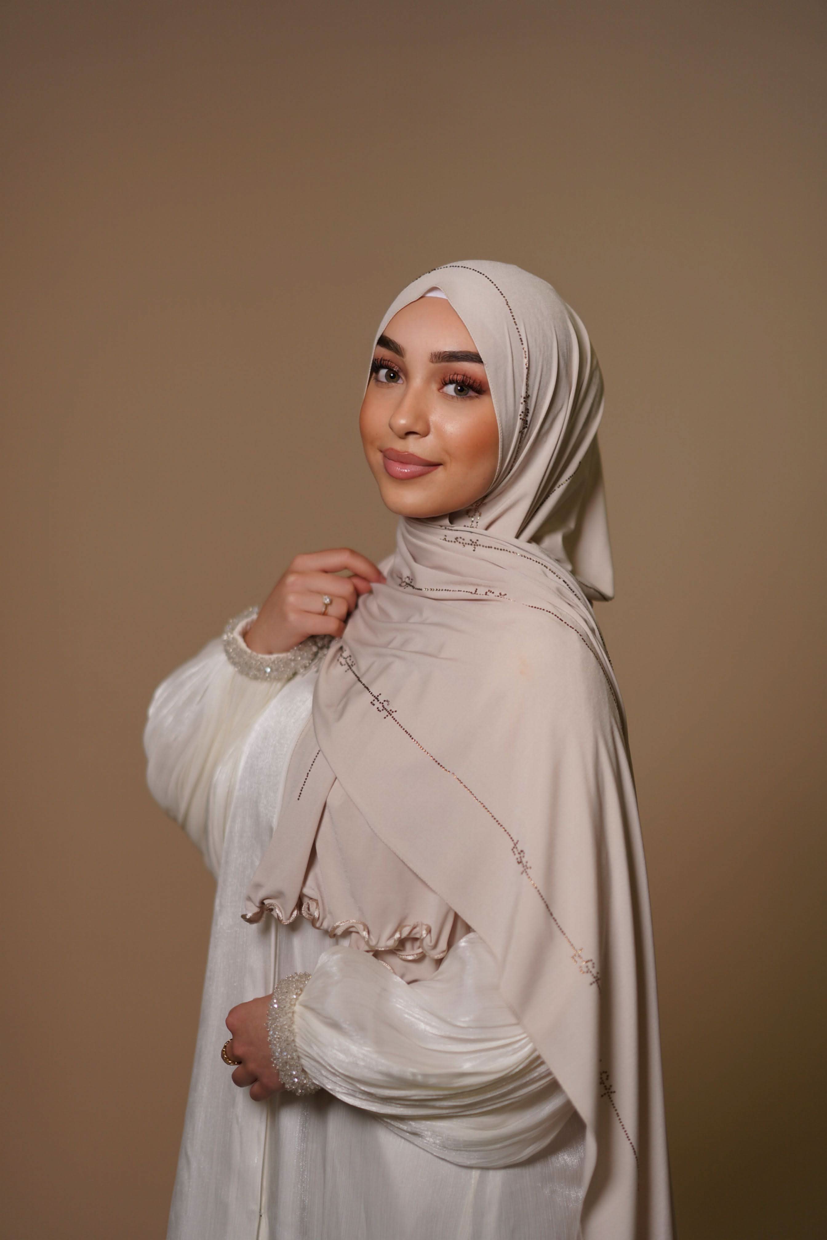 LSY Diamond Premium Jersey - light beige - Losyana.Shop