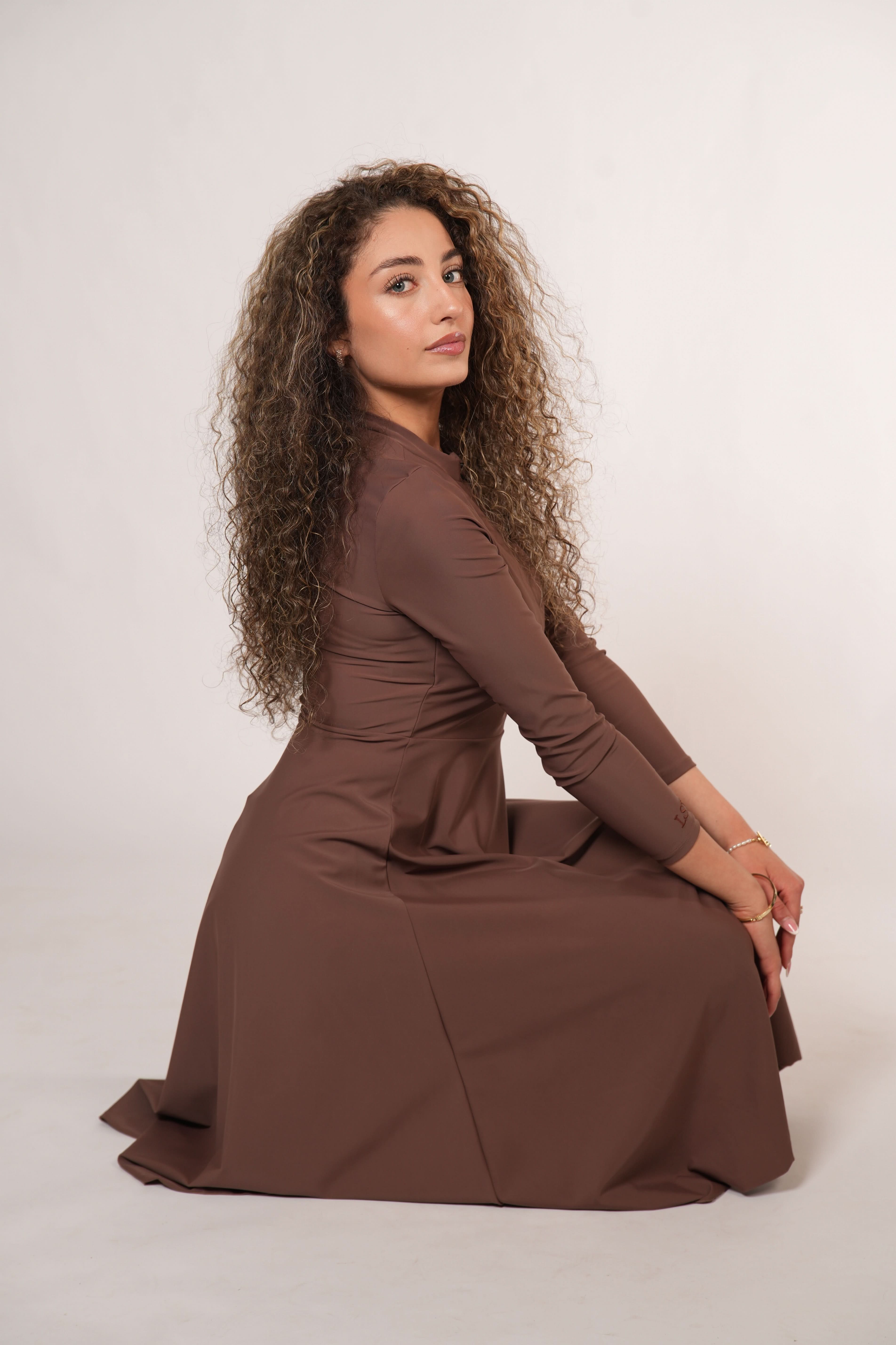 AZZURRA SET - BROWN - Losyana.Shop