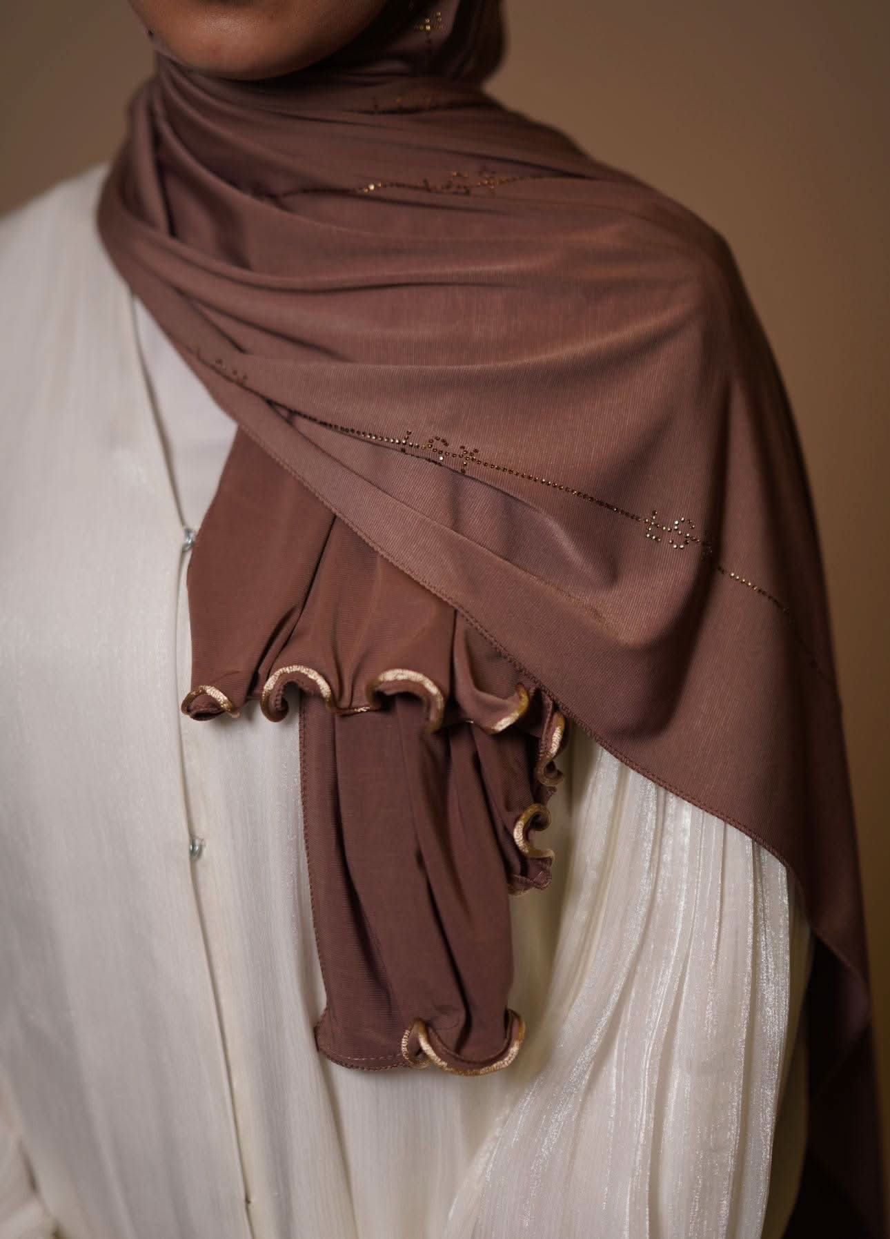 LSY Diamond Premium Jersey - nude brown - Losyana.Shop