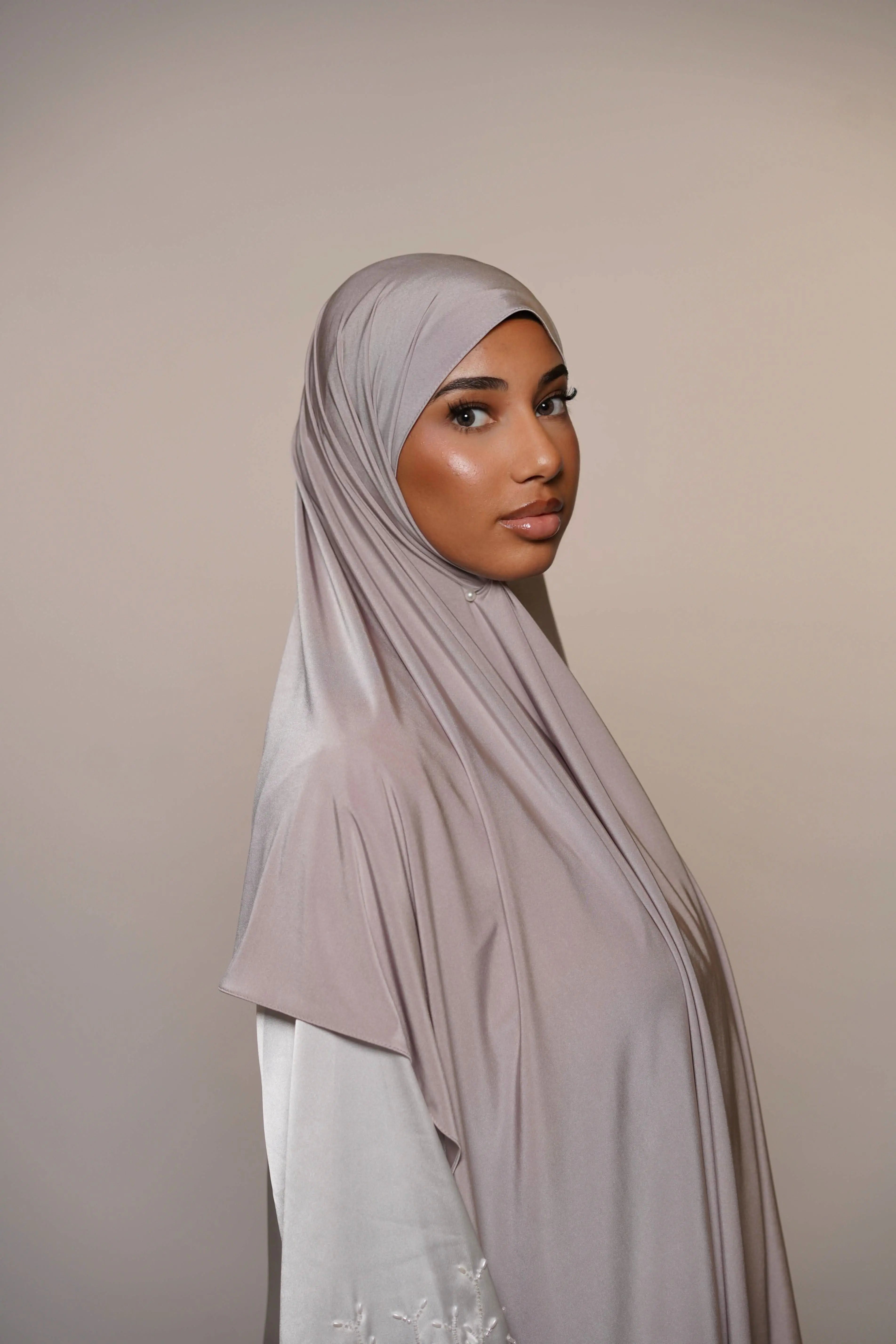 Satin Premium Jersey - pearl - Losyana.Shop