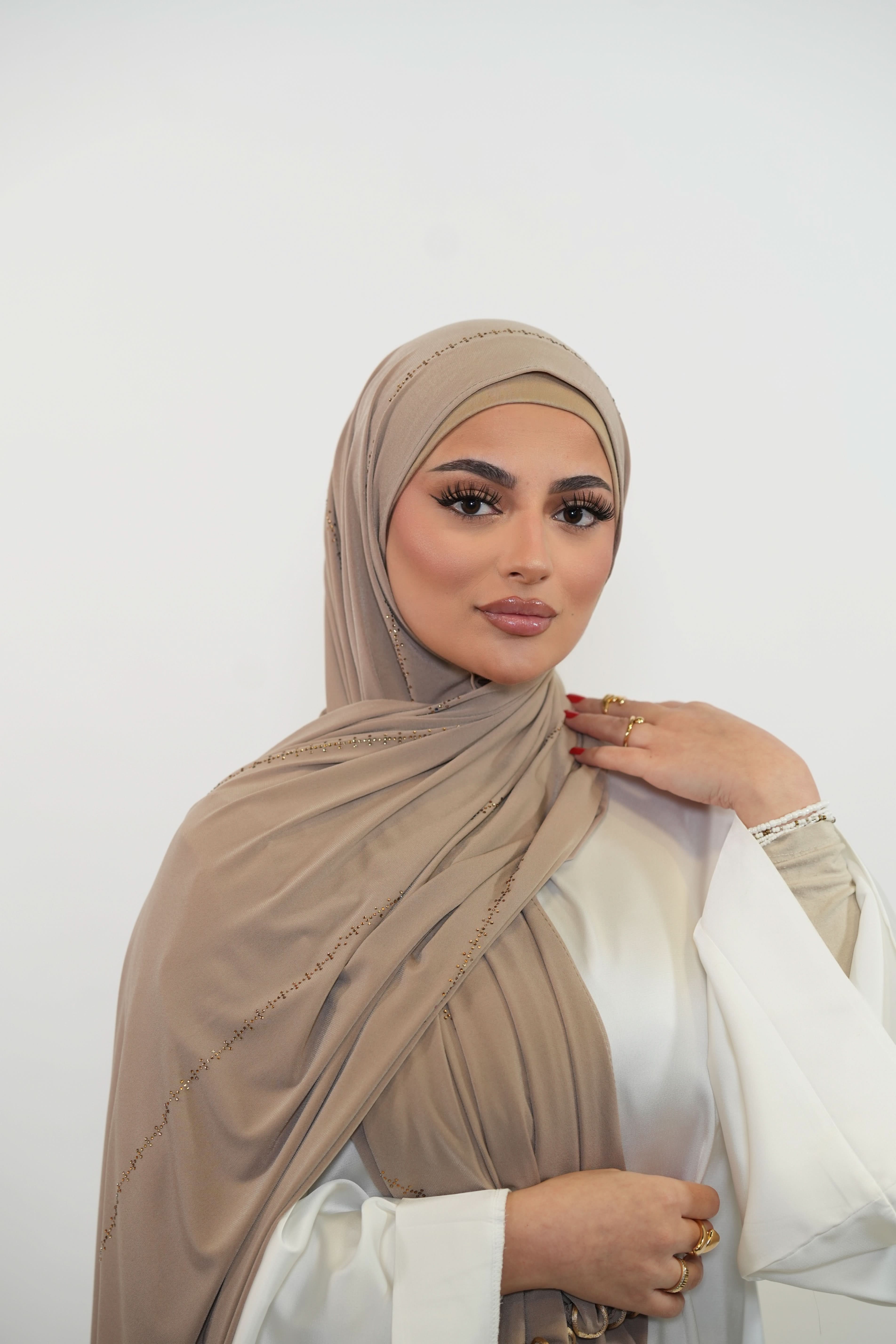 Diamond Premium Jersey 2 - dark beige - Losyana.Shop