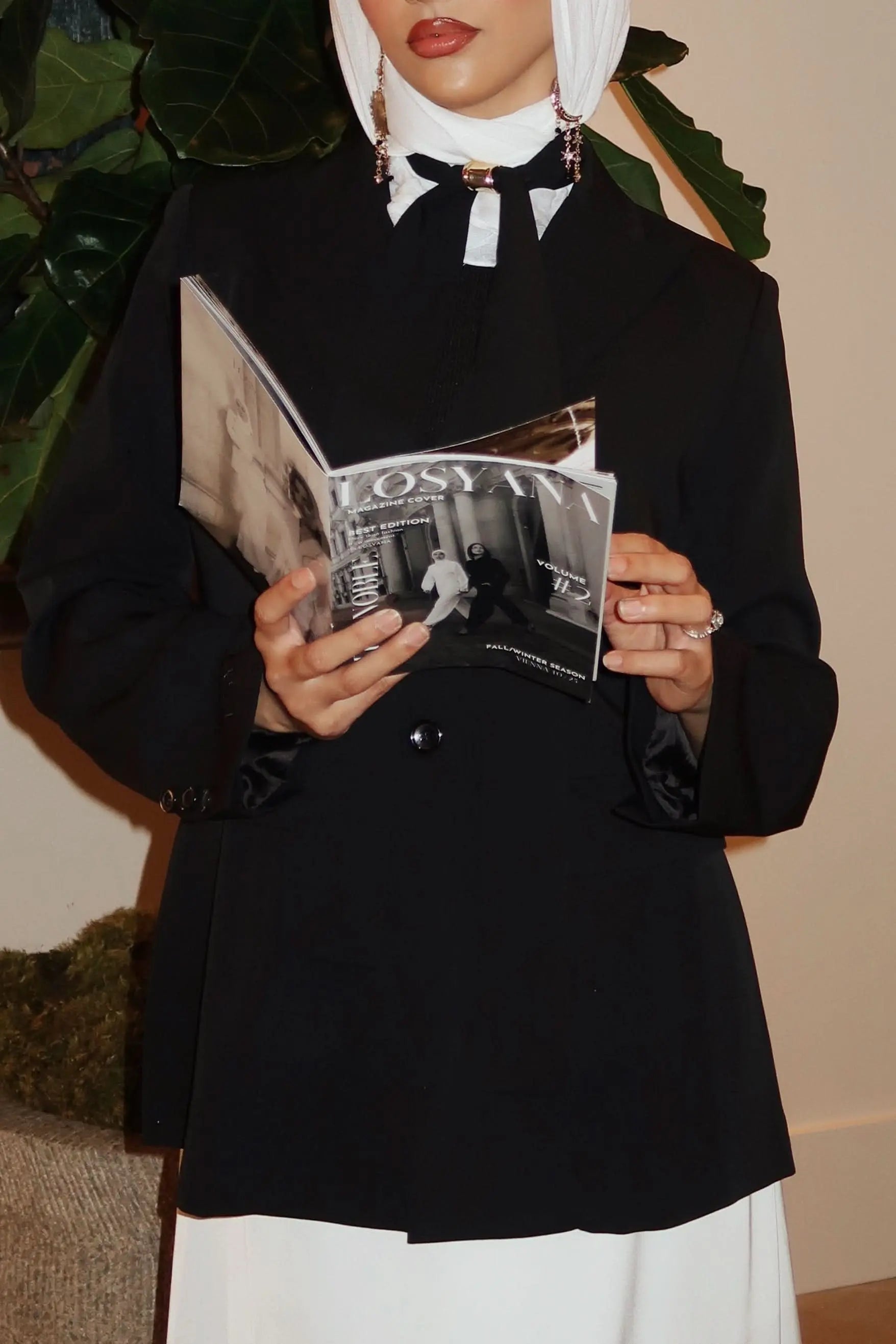 the palais blazer - black Losyana.Shop