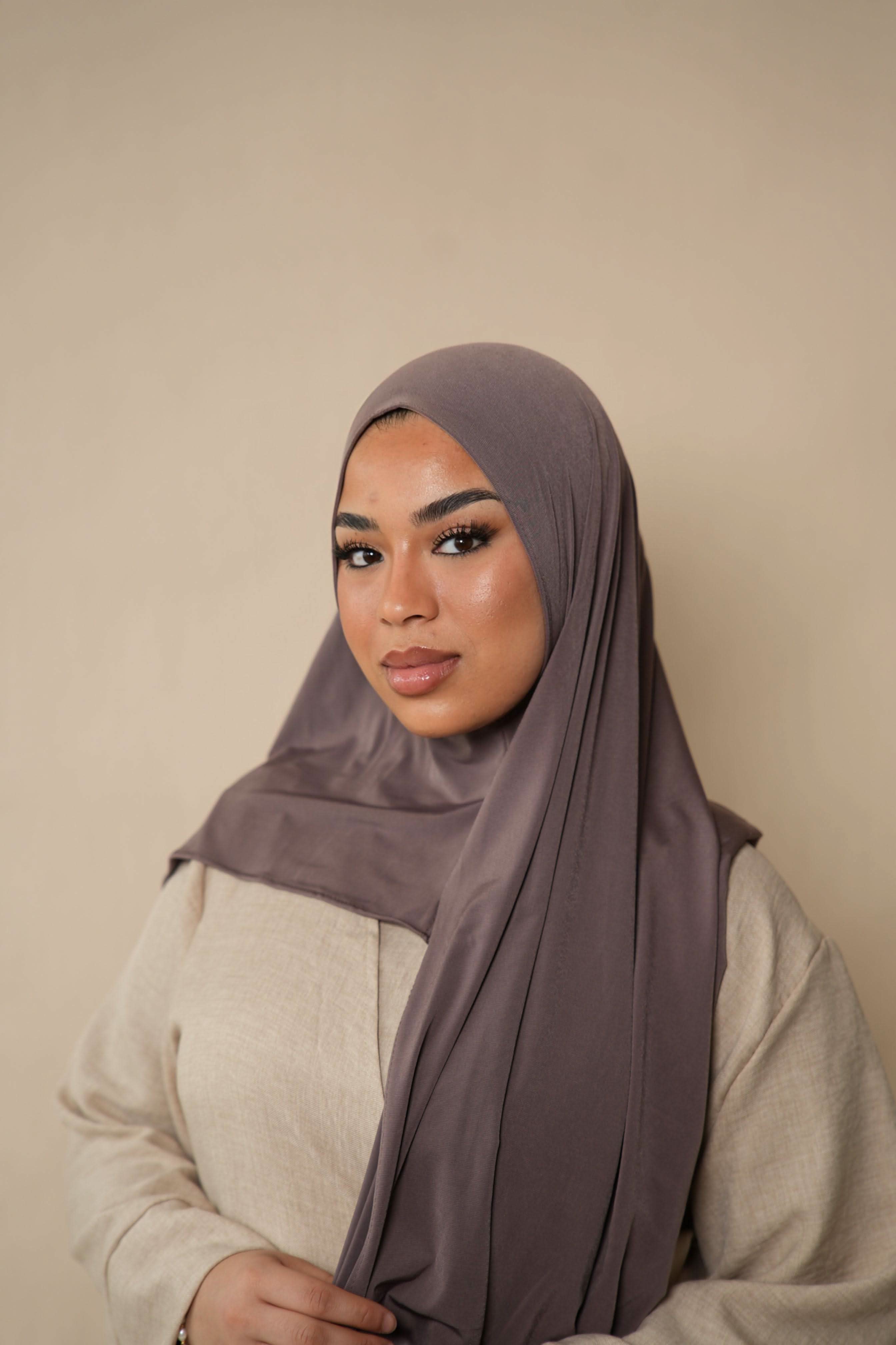 Premium Jersey to go - mocca brown - Losyana.Shop