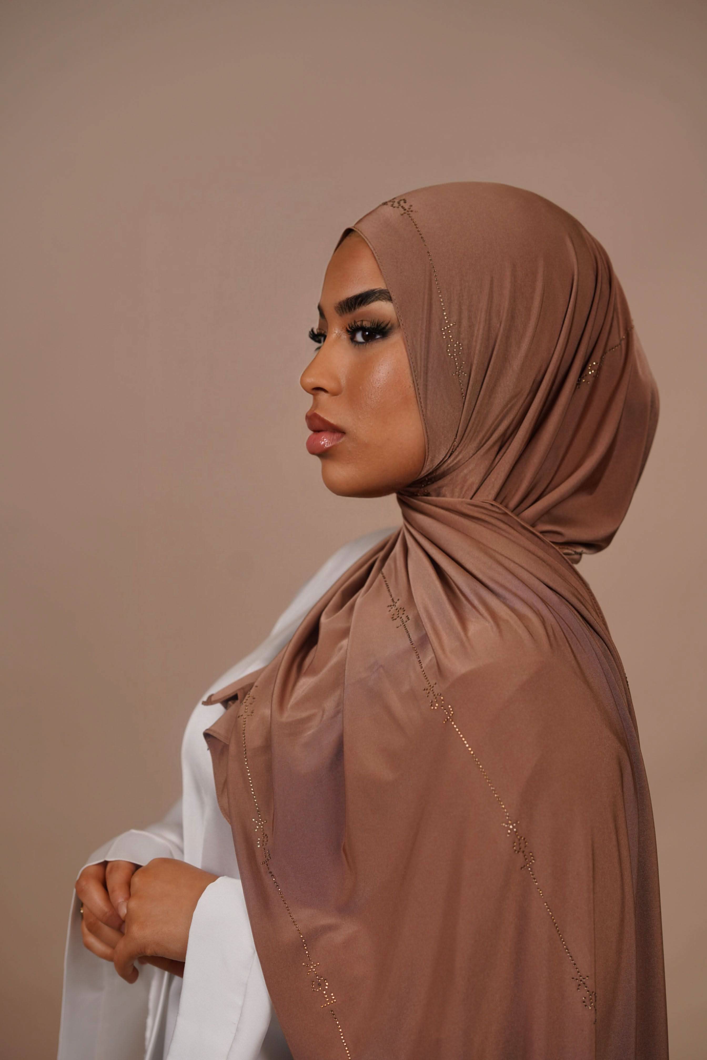 LSY Satin Premium Jersey - caramel - Losyana.Shop