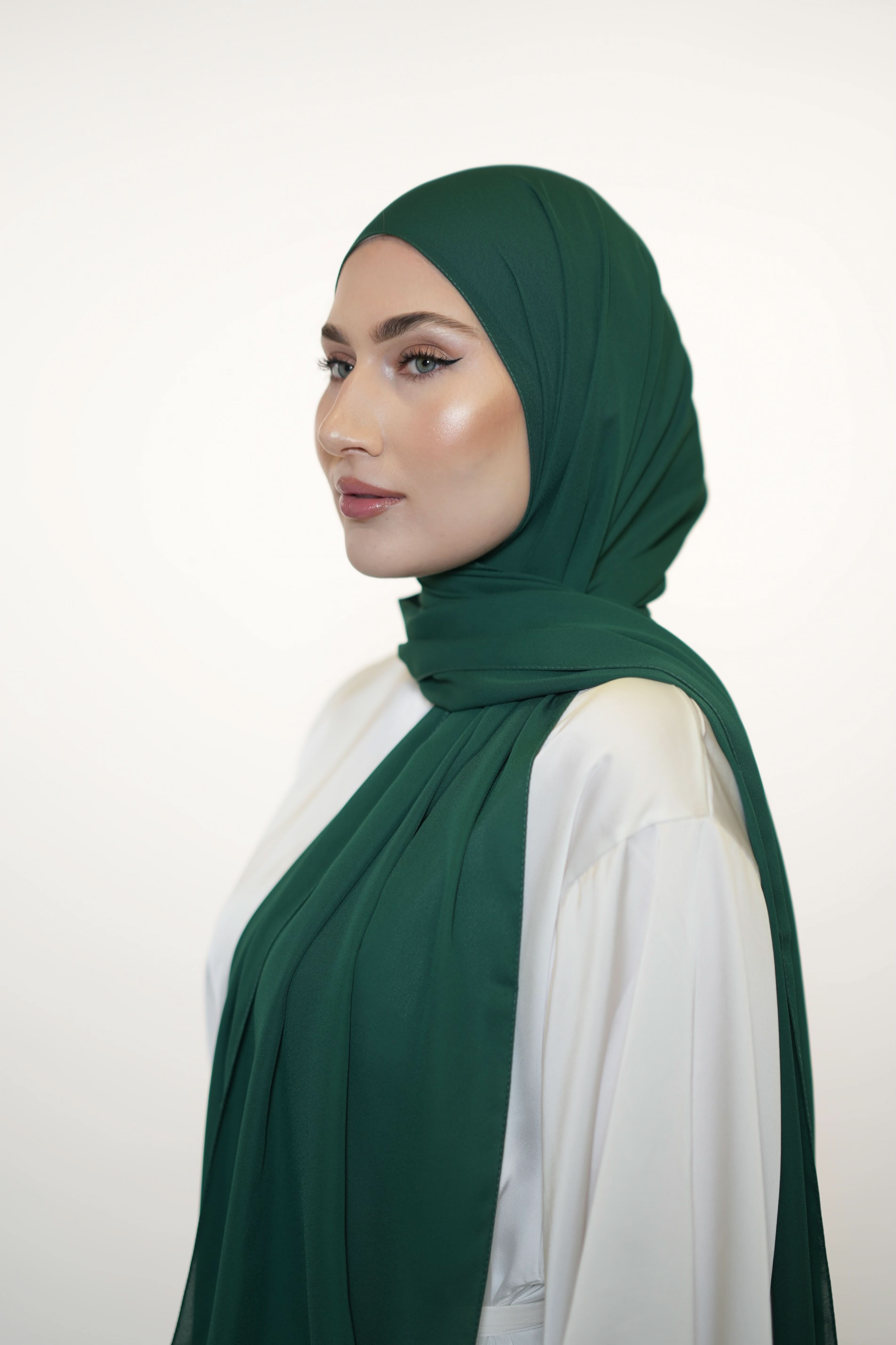 Crepe - royal green - Losyana.Shop