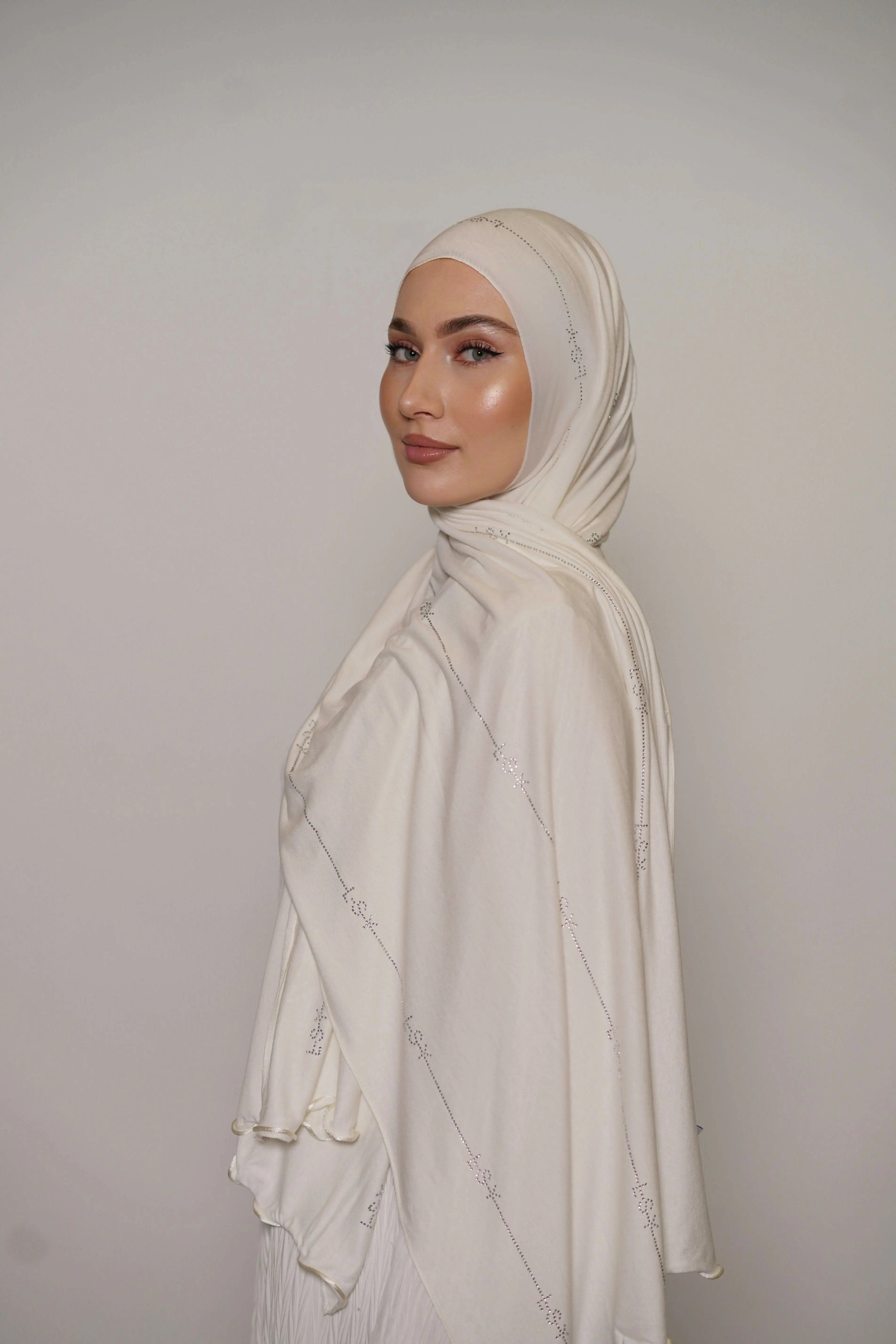 LSY Diamond Jersey - cream white - Losyana.Shop