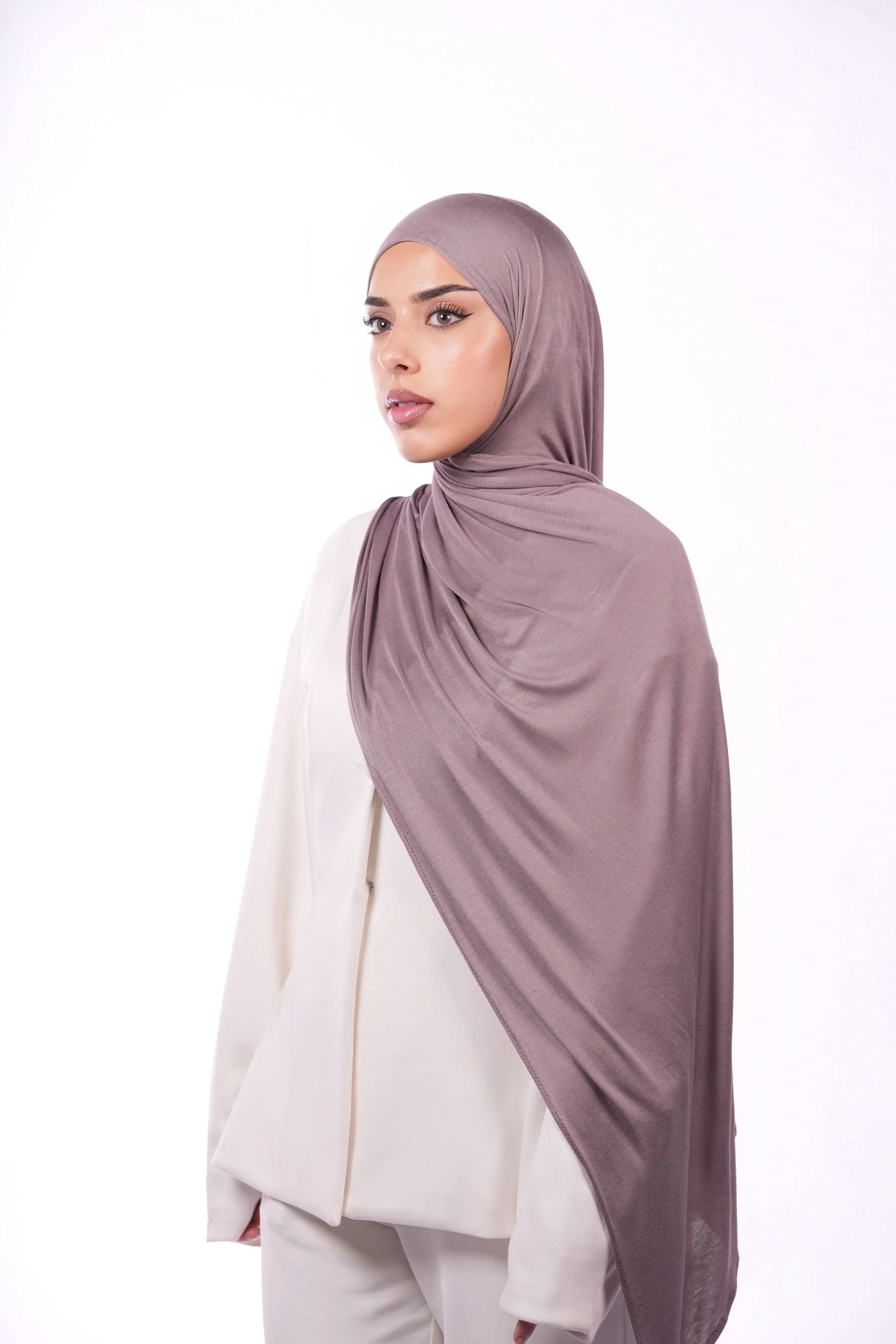 Bamboo Jersey - lavender grey Losyana.Shop