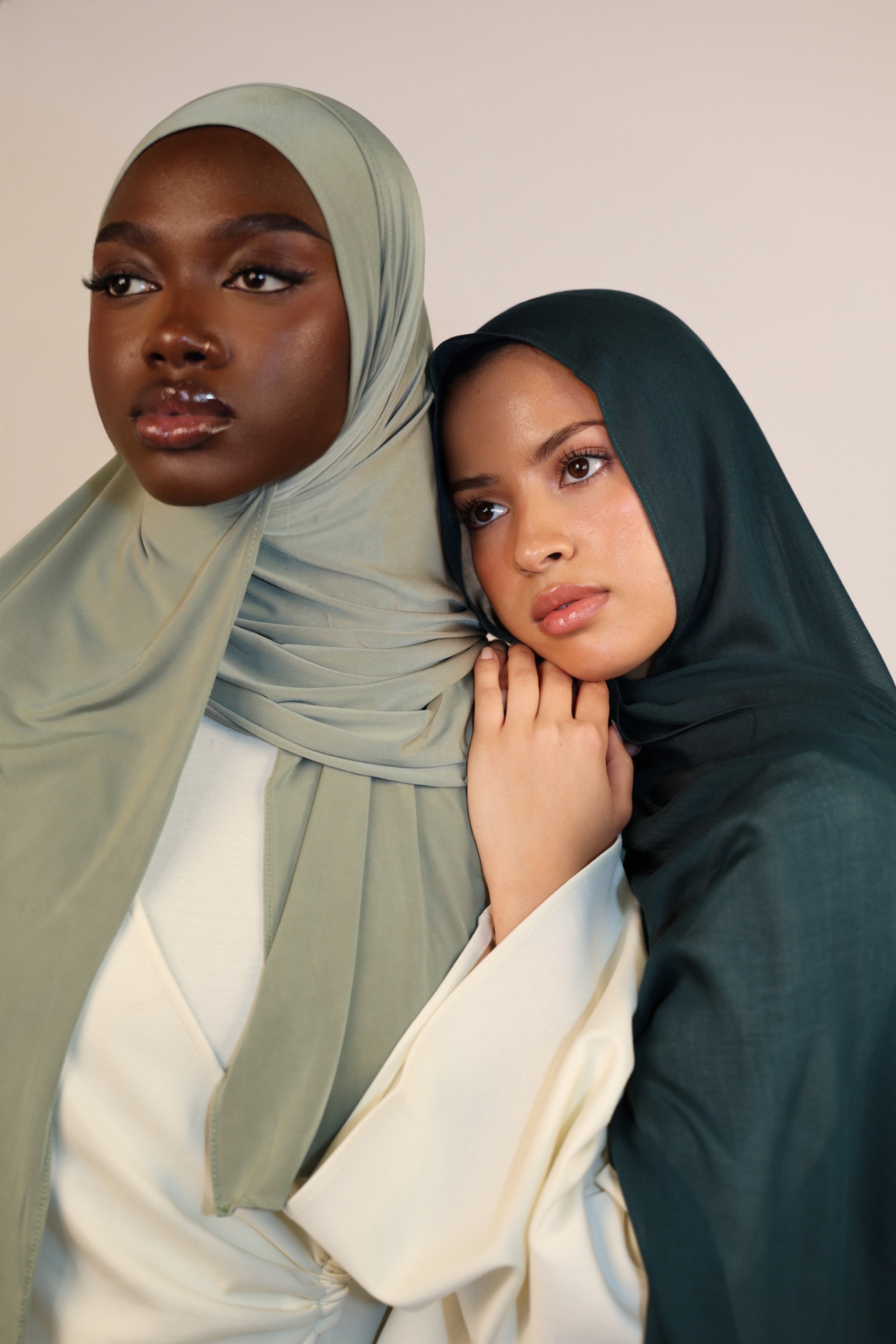 Lightweight Modal Hijab - Teal Green