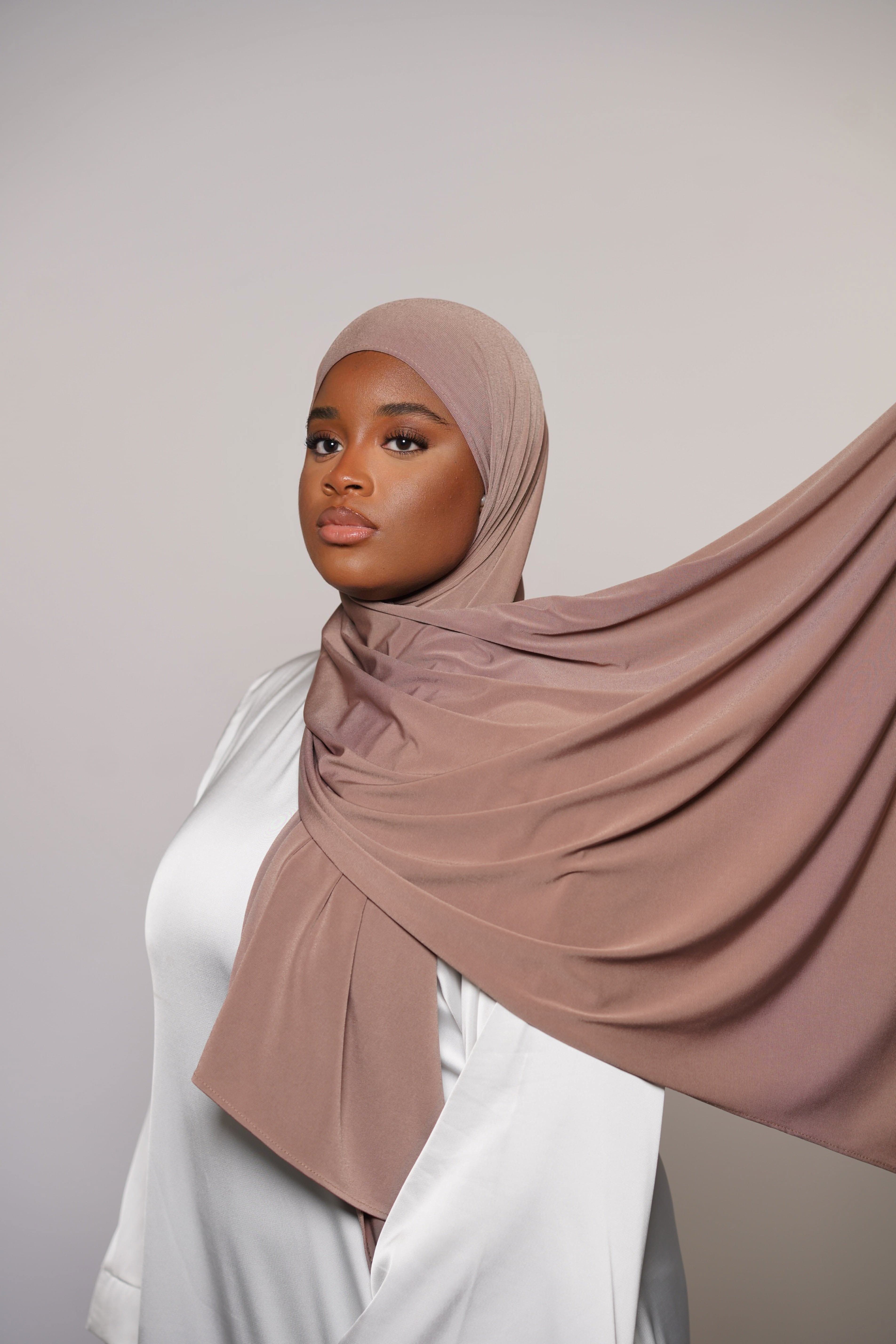 Satin Premium Jersey - nude peach - Losyana.Shop