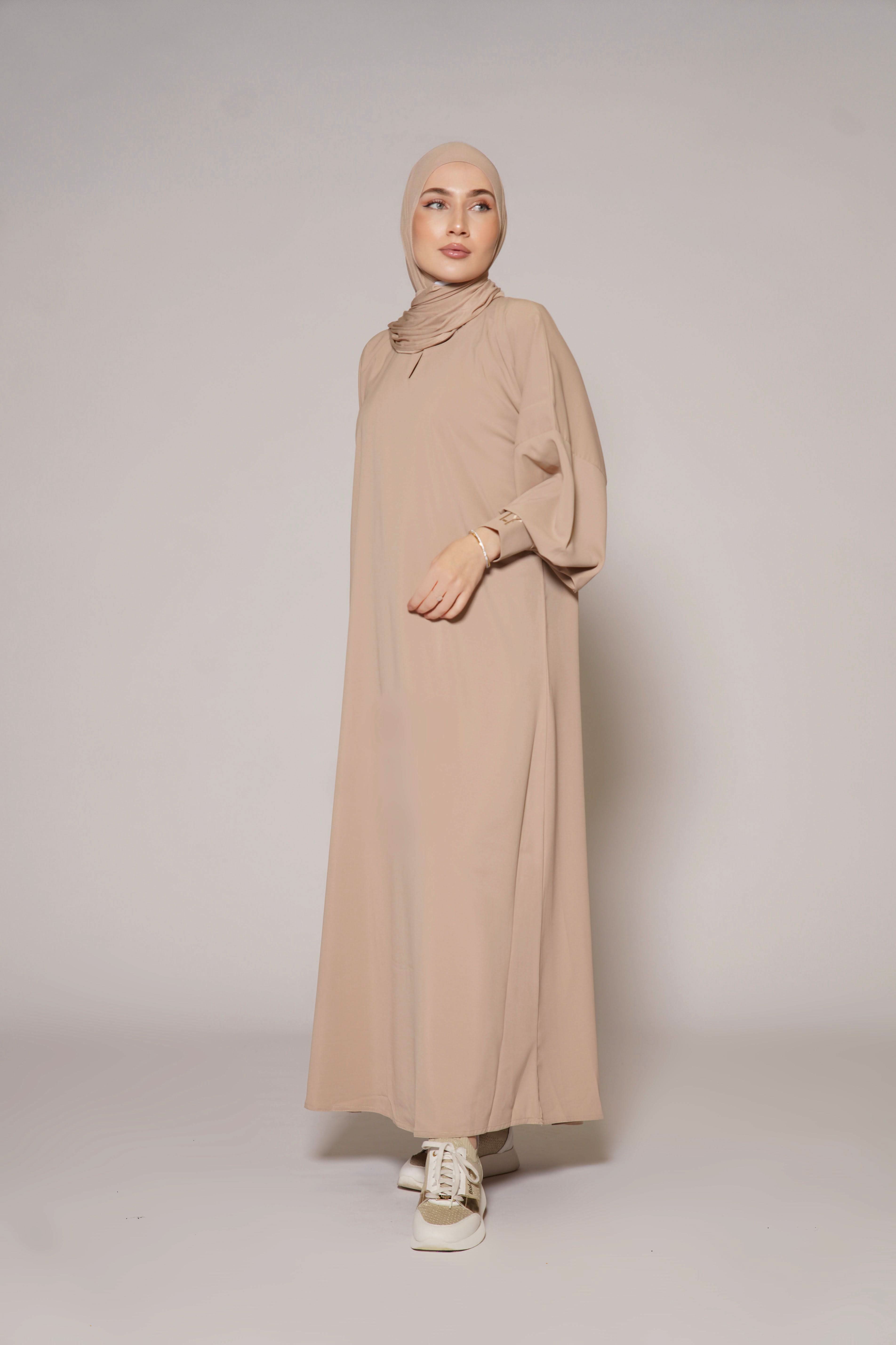 LY Abaya - beige - Losyana.Shop
