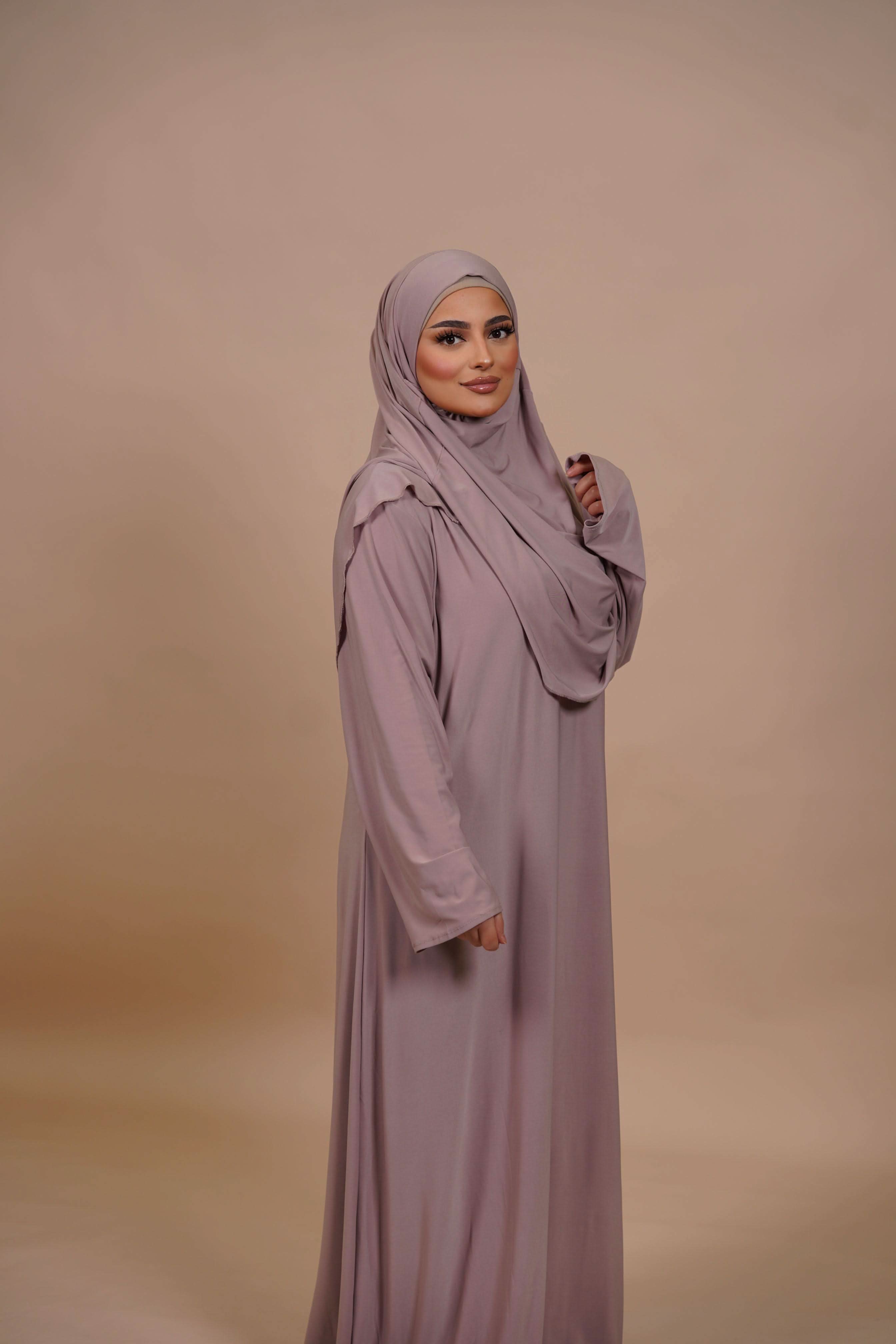 Premium Jersey Gebetskleidung - Nude Rose - Losyana.Shop