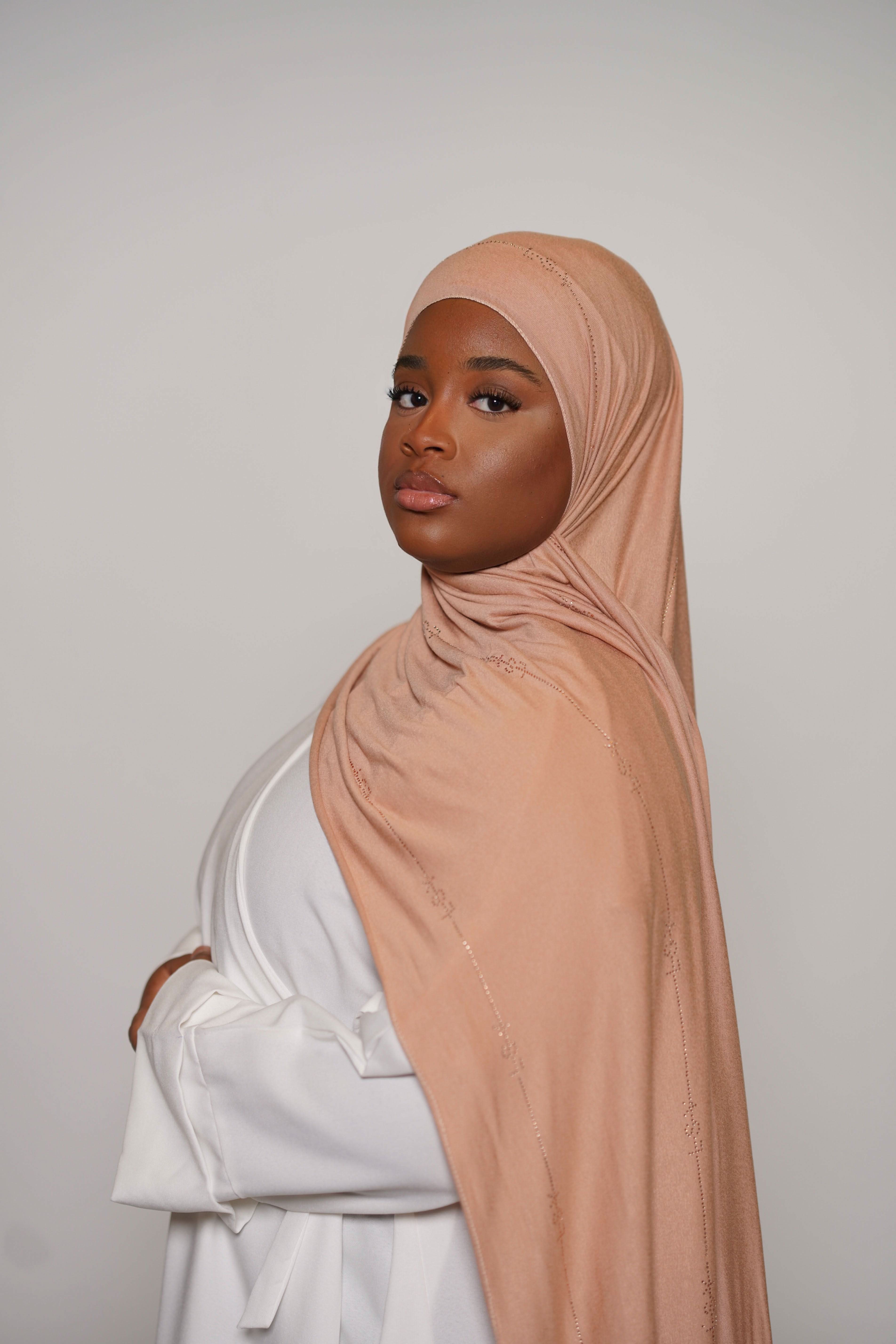 LSY Diamond Jersey - apricot - Losyana.Shop