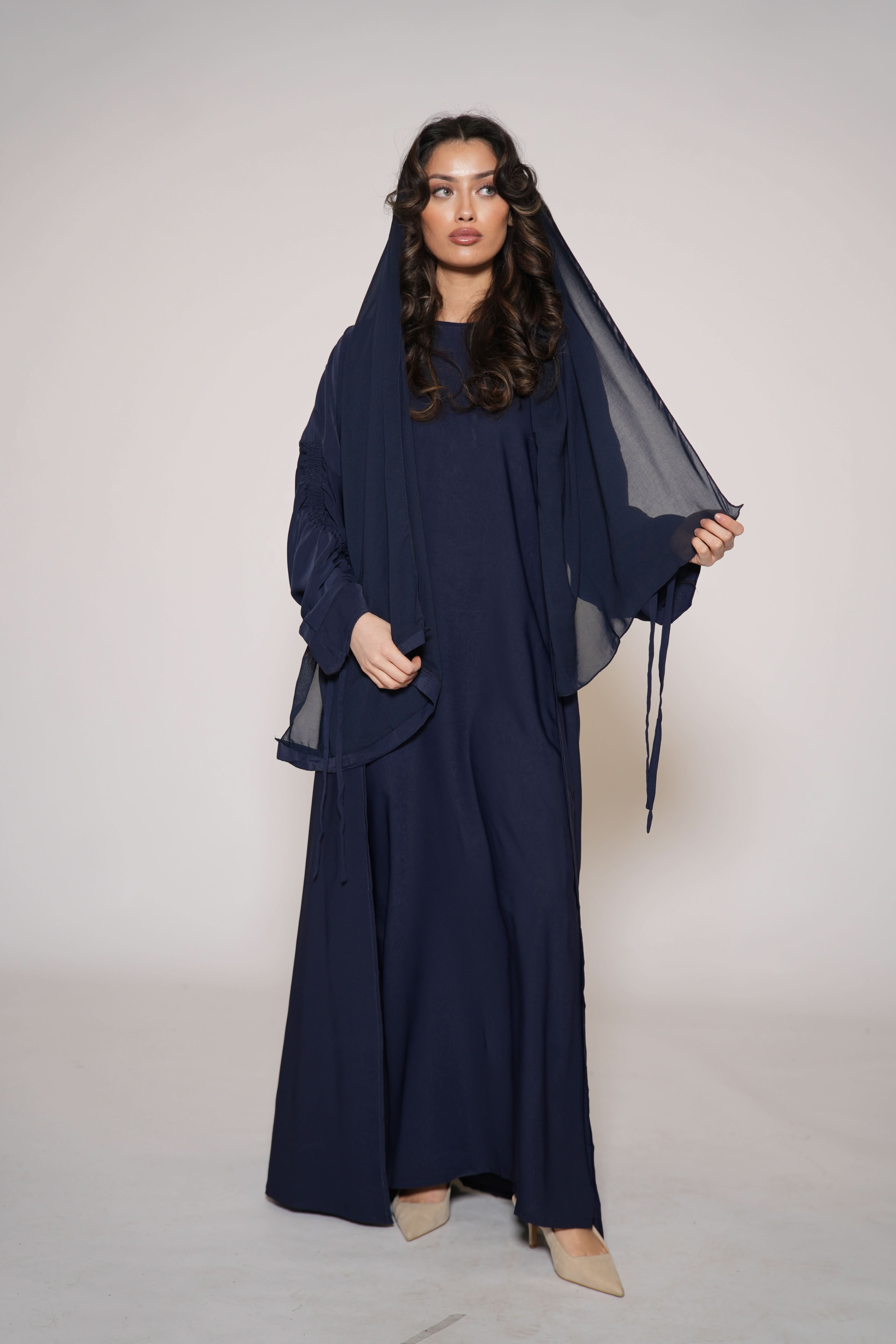 daily Abaya - navy - Losyana.Shop